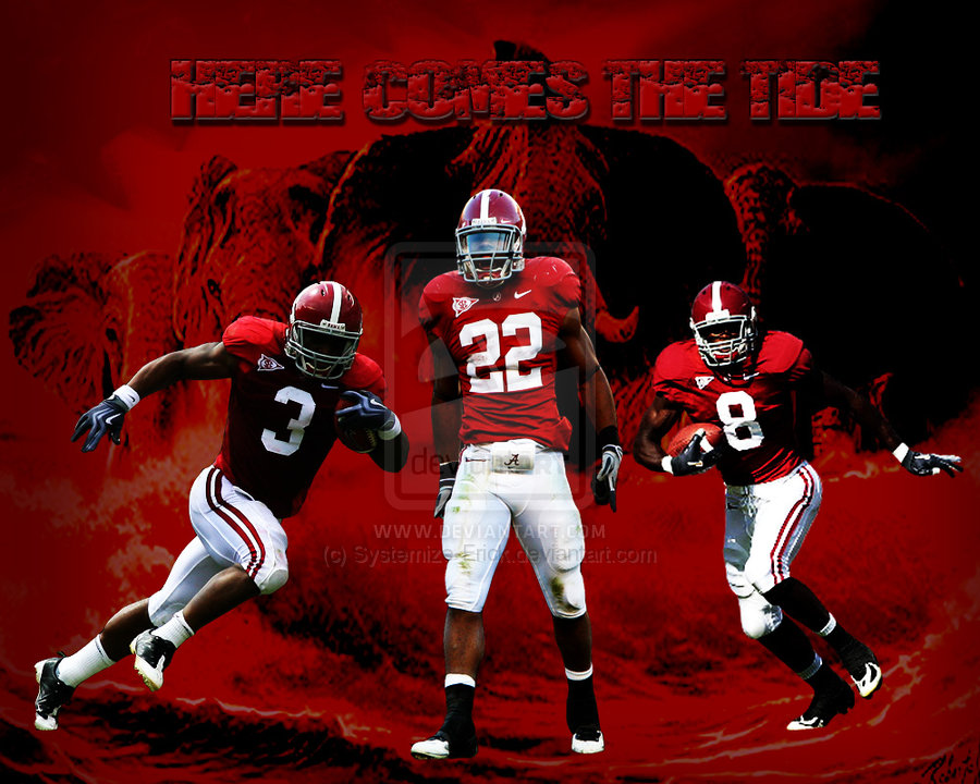 Alabama Crimson Tide Wallpaper - Cool Alabama Football Backgrounds - HD Wallpaper 
