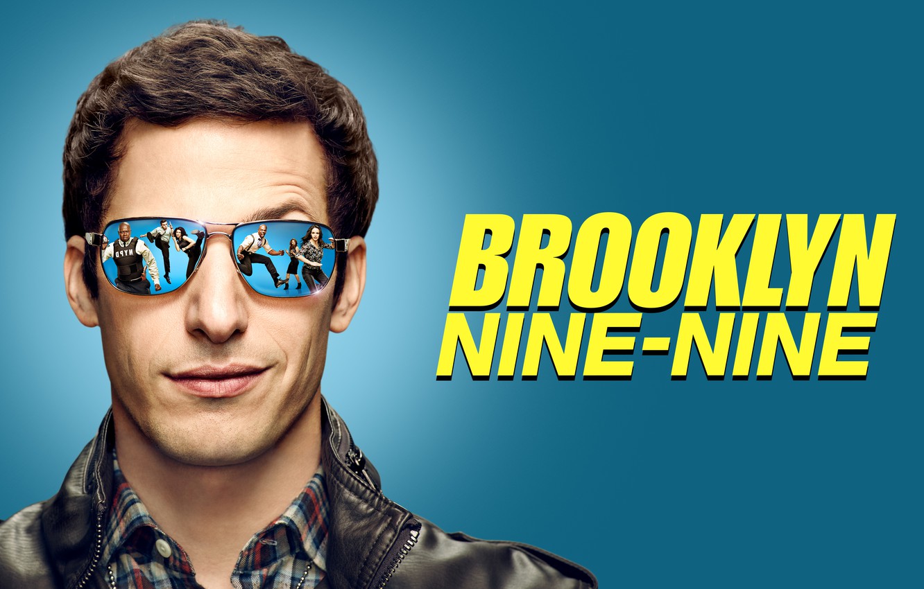 Photo Wallpaper Smile, Glasses, The Series, Andy Samberg, - Brooklyn 99 Wallpaper Hd - HD Wallpaper 