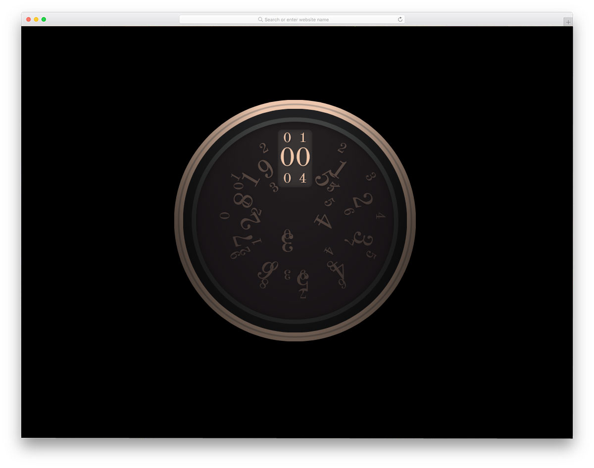 Retro Style Clock With Unique Design - Gauge - HD Wallpaper 