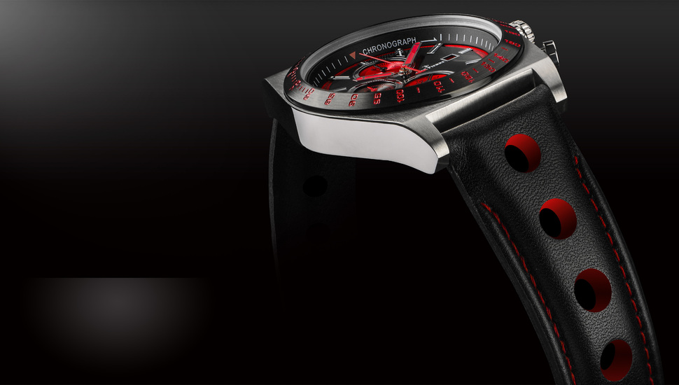 Red, Black, Watches, Clock Desktop Background - خلفيات Hd سوداء للكمبيوتر - HD Wallpaper 
