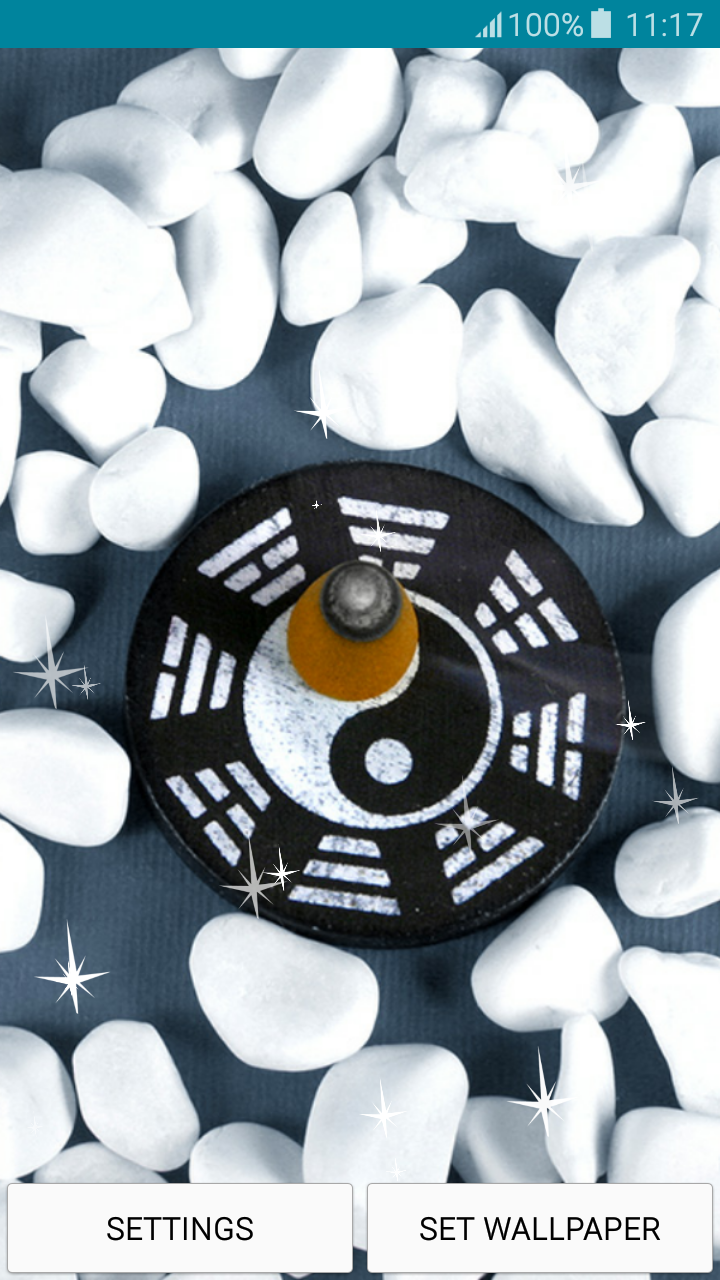 Yin And Yang - Pebble - HD Wallpaper 