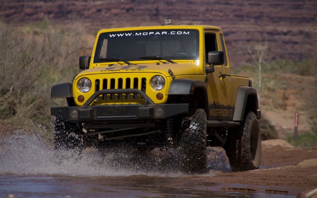 Jeep Pick Up 2015 - HD Wallpaper 