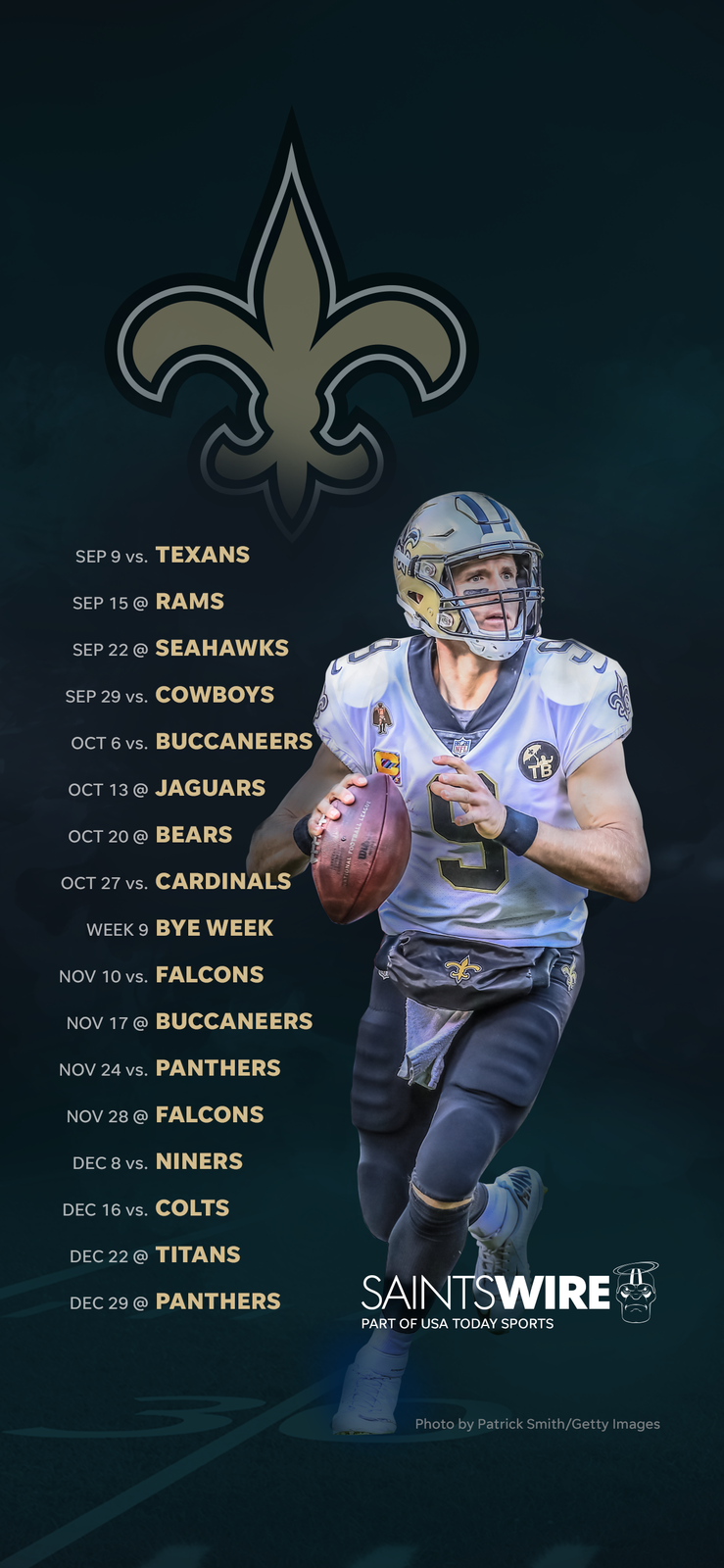 New Orleans Saints Wallpaper 2019 - HD Wallpaper 