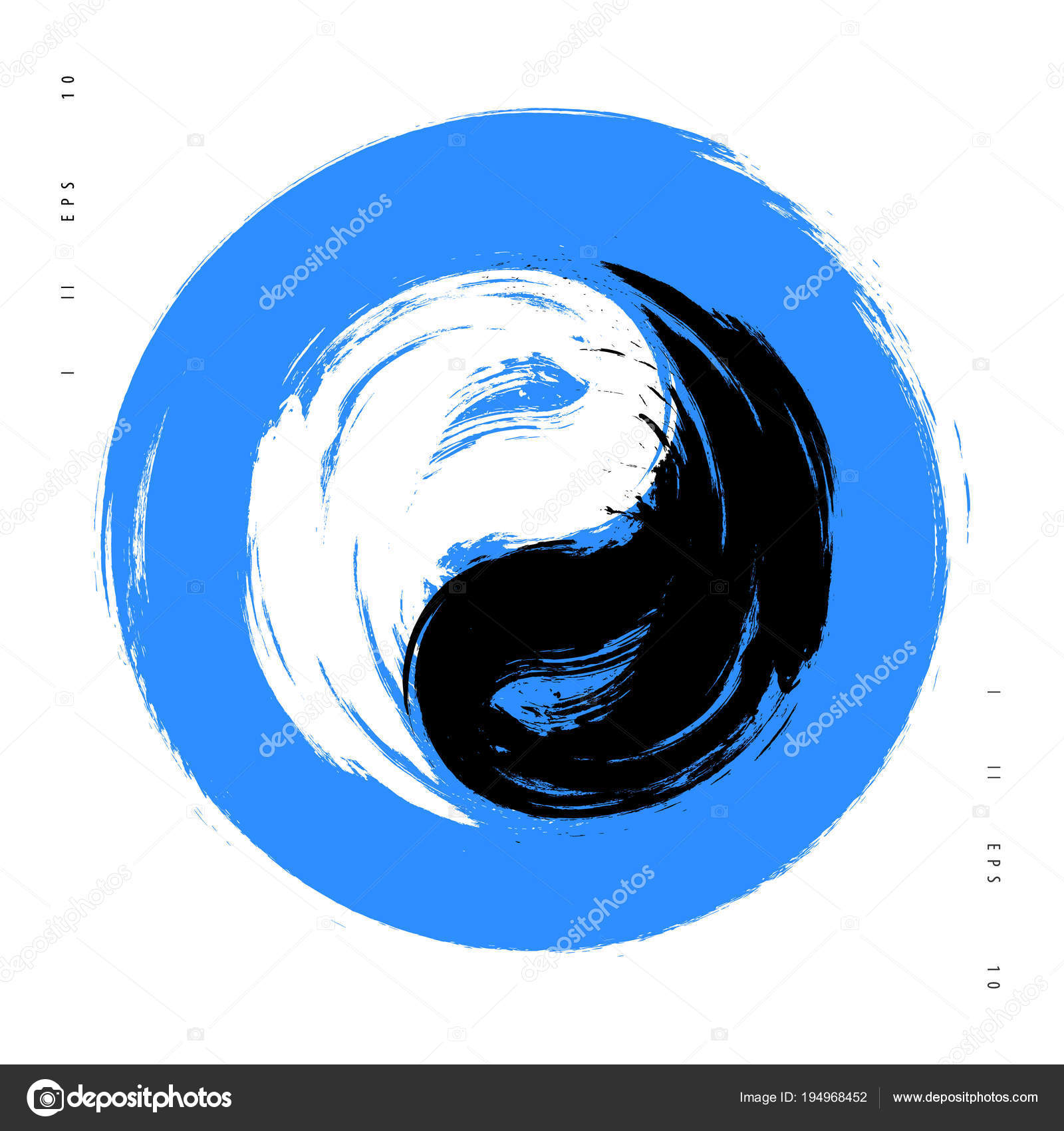 Yin Yang Pincel - HD Wallpaper 