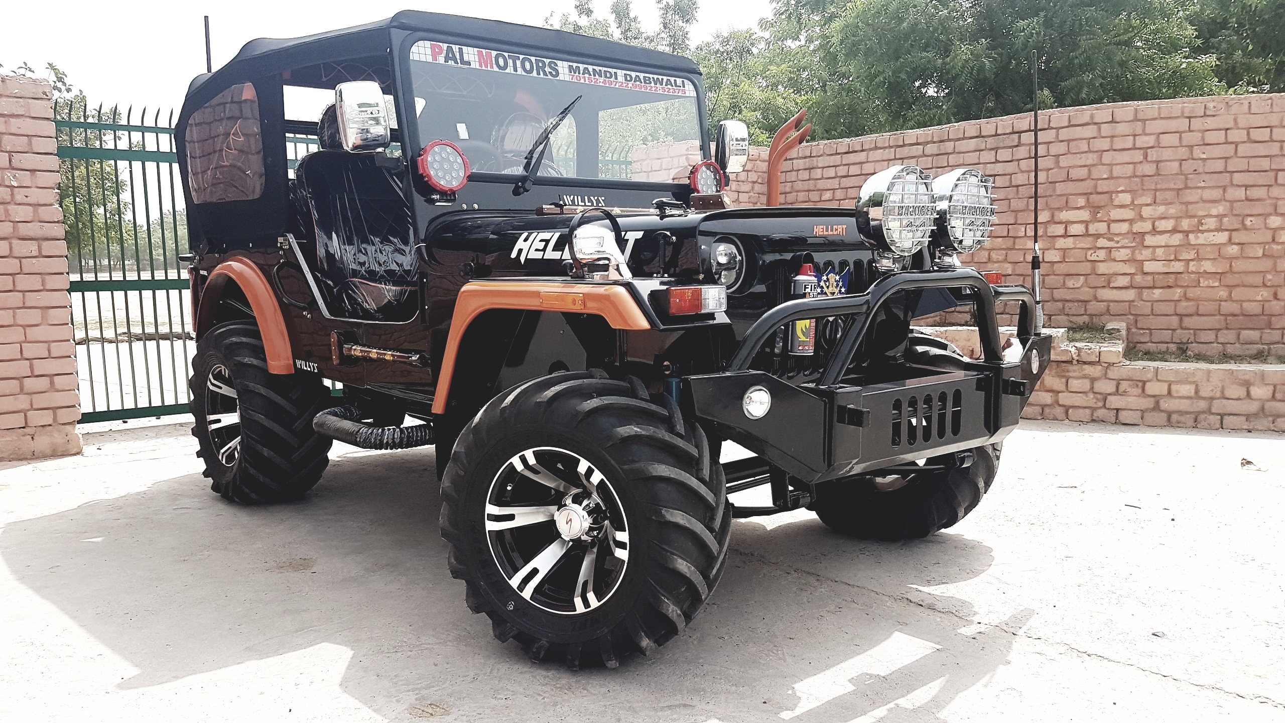Modified Open Jeep Hd - HD Wallpaper 