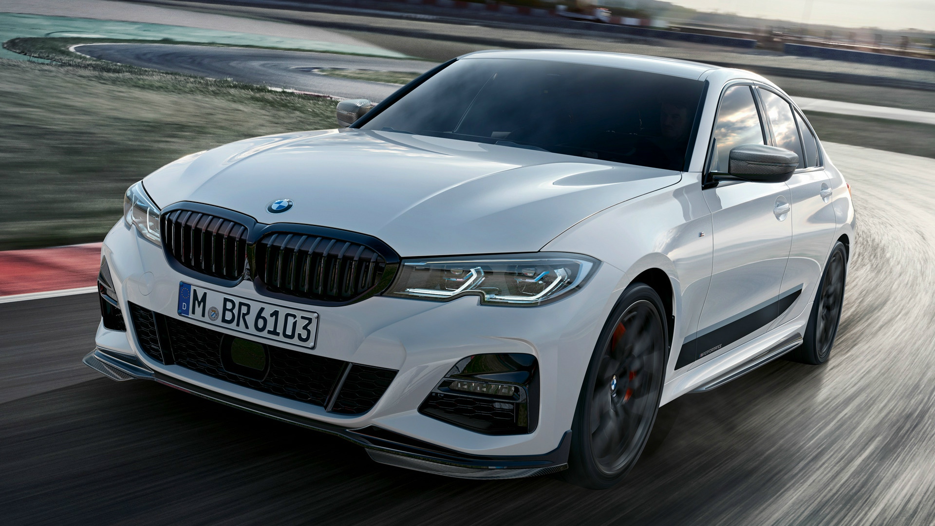 Bmw 3 Series 2019 M Performance - HD Wallpaper 