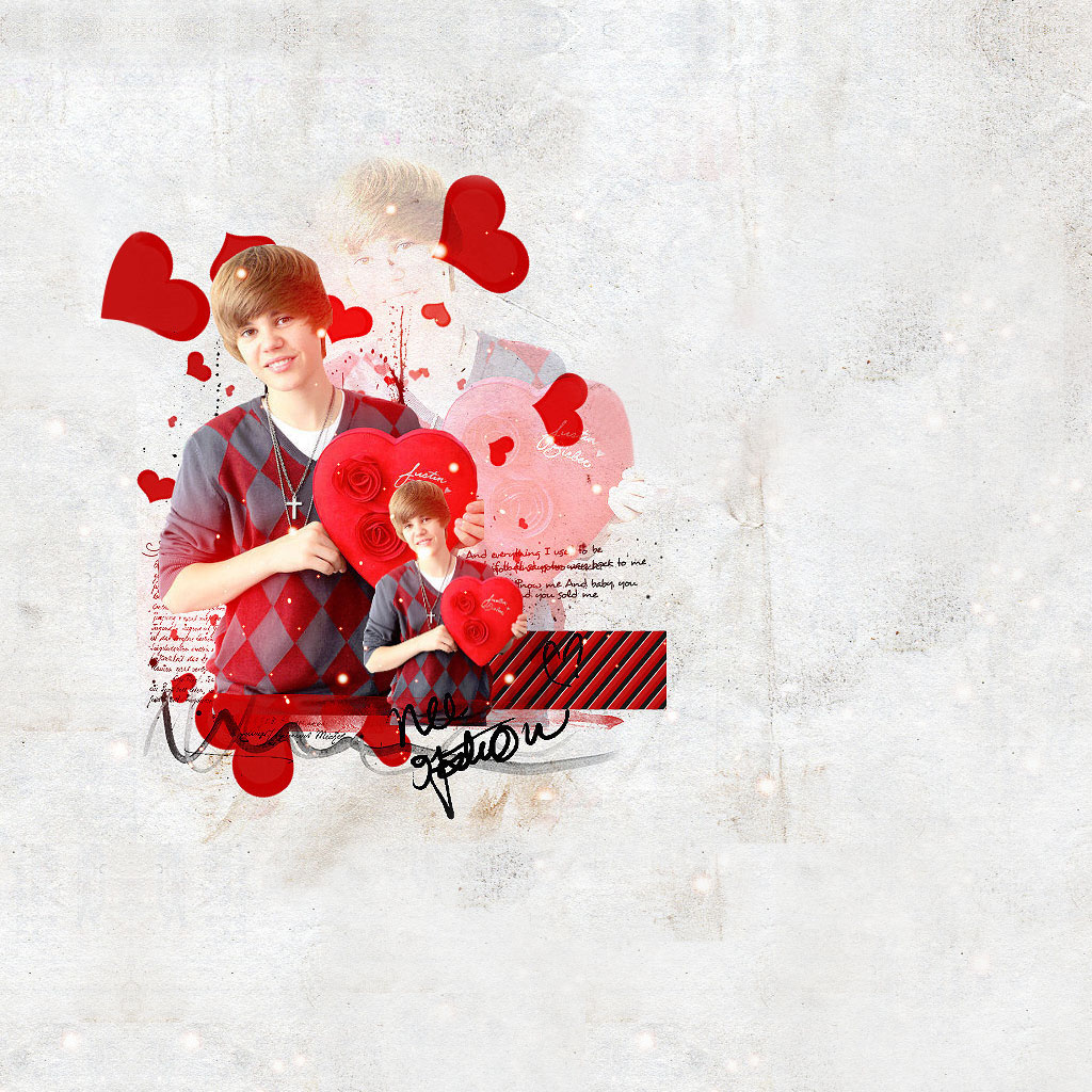 Valentine's Day Justin Bieber - HD Wallpaper 