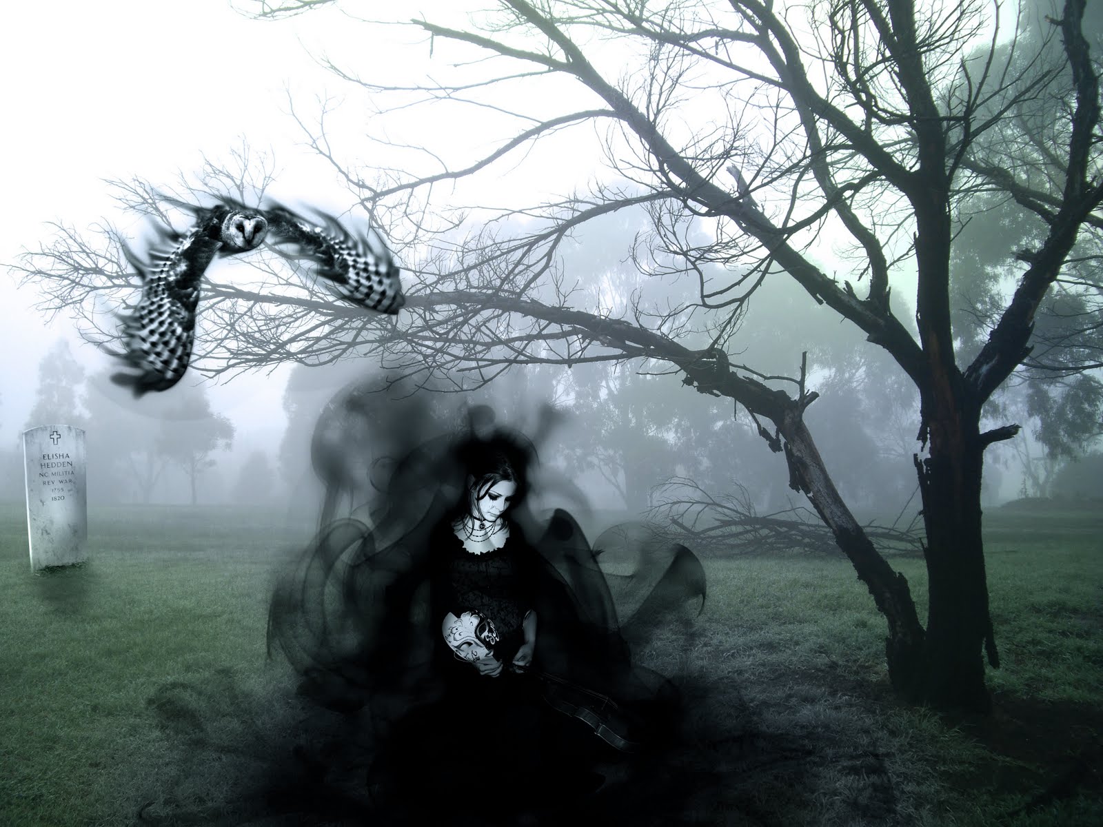 Gothic Fairy Wallpapers - Gothic Wall Paper Hd - HD Wallpaper 