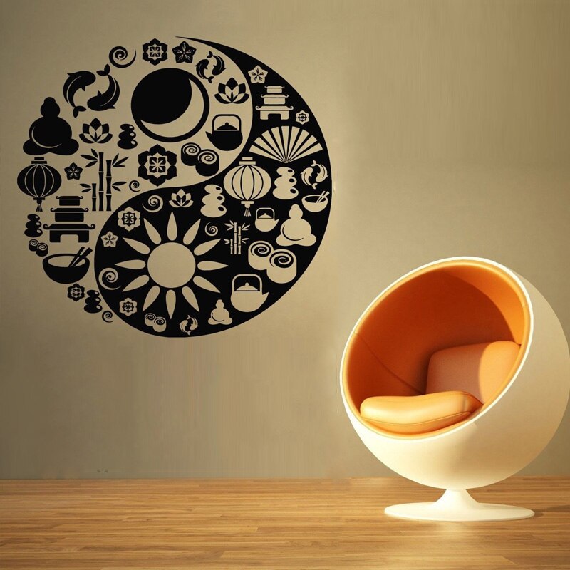 Yin Yang Symbol - HD Wallpaper 