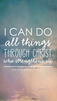 Philippians 4 13 Iphone Background - HD Wallpaper 