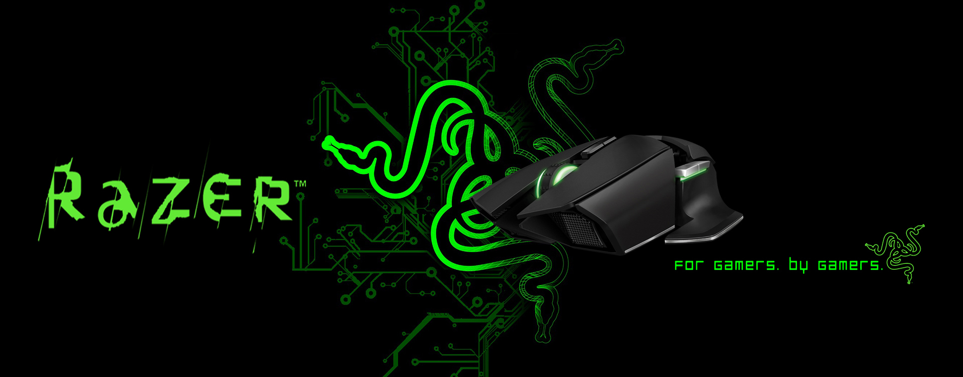 Razer Ouroboros - Backgrounds 1920x1080 Razer - HD Wallpaper 