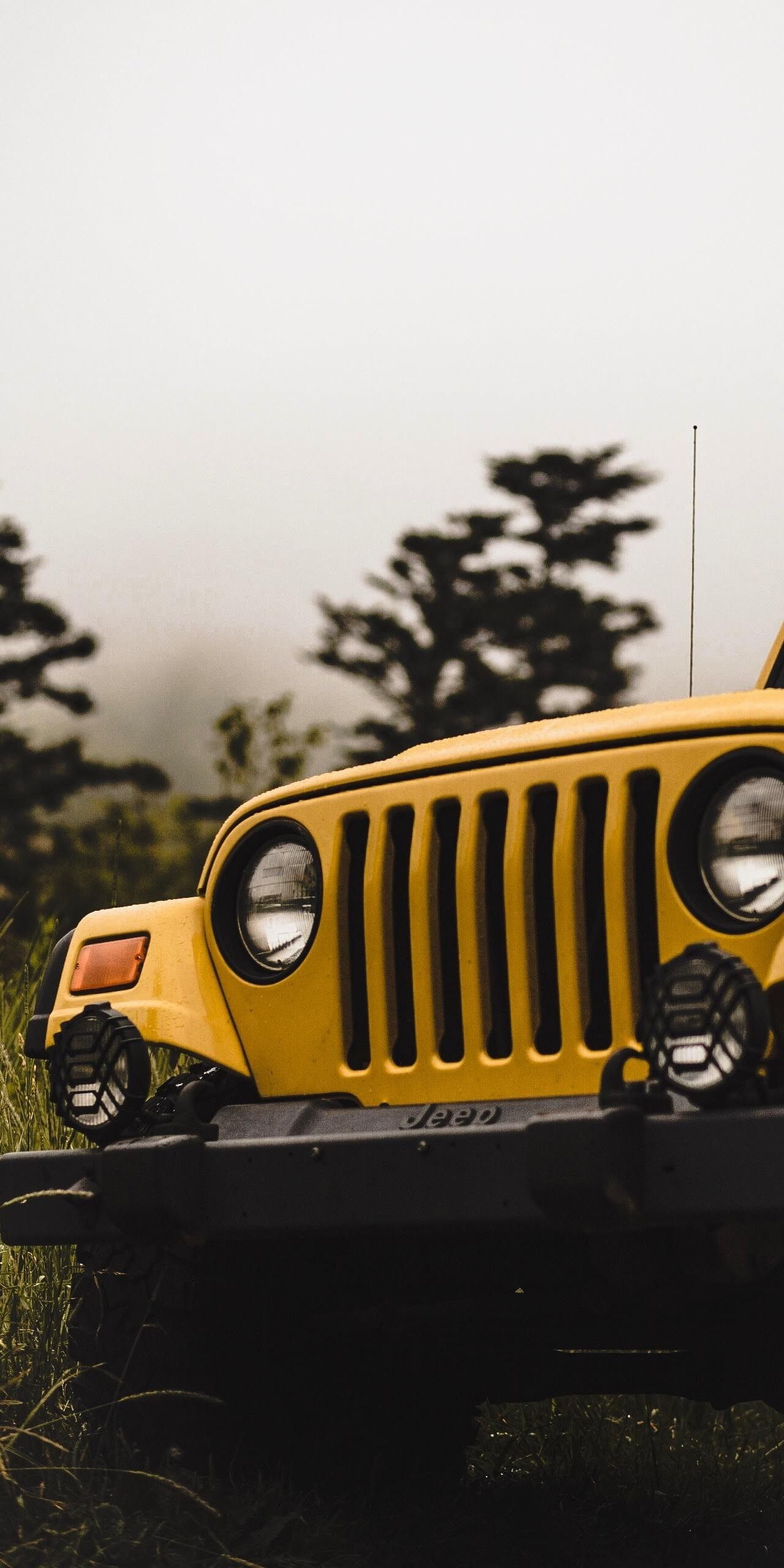 Jeep Car Background Hd - 1280x2560 Wallpaper 