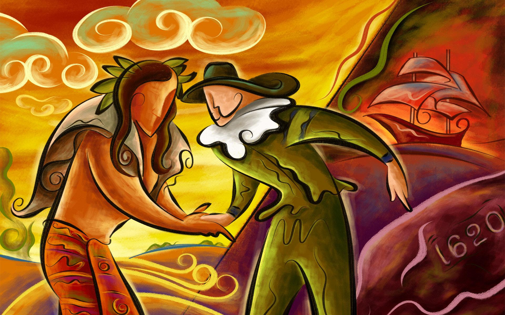 Happy Thanksgiving Hd 3d - HD Wallpaper 