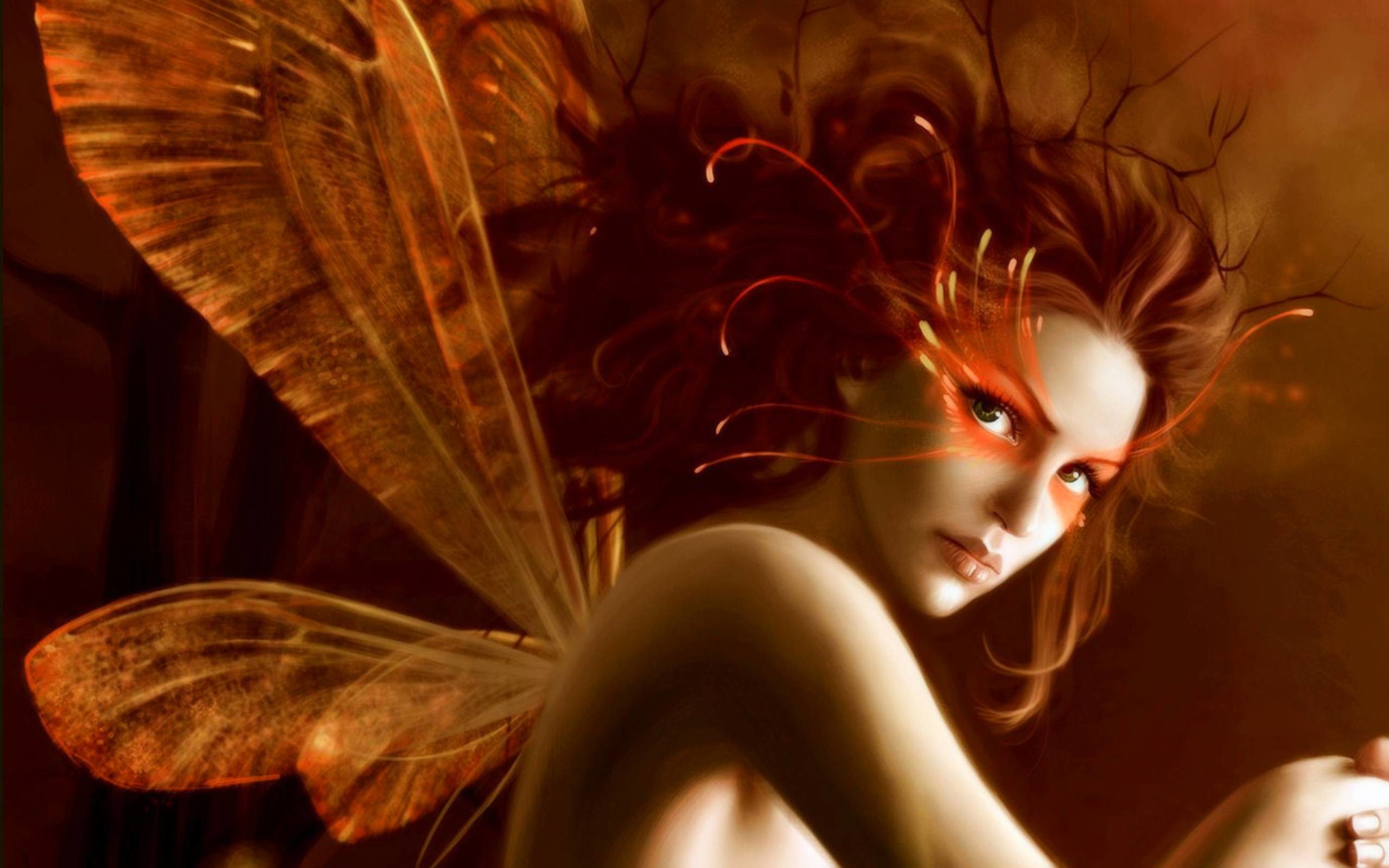 Fantasy Fairy Wallpaper - Fantasy Fairy - HD Wallpaper 