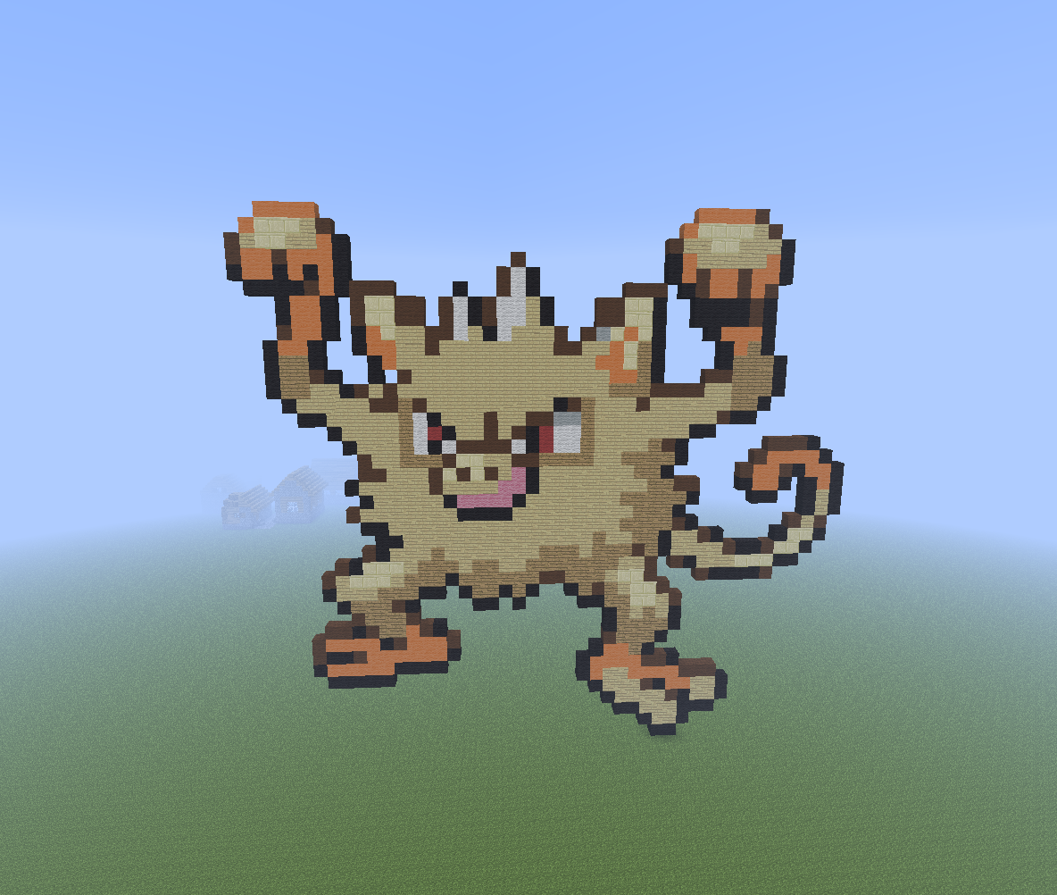 Mankey - Mankey Pixel Art - HD Wallpaper 