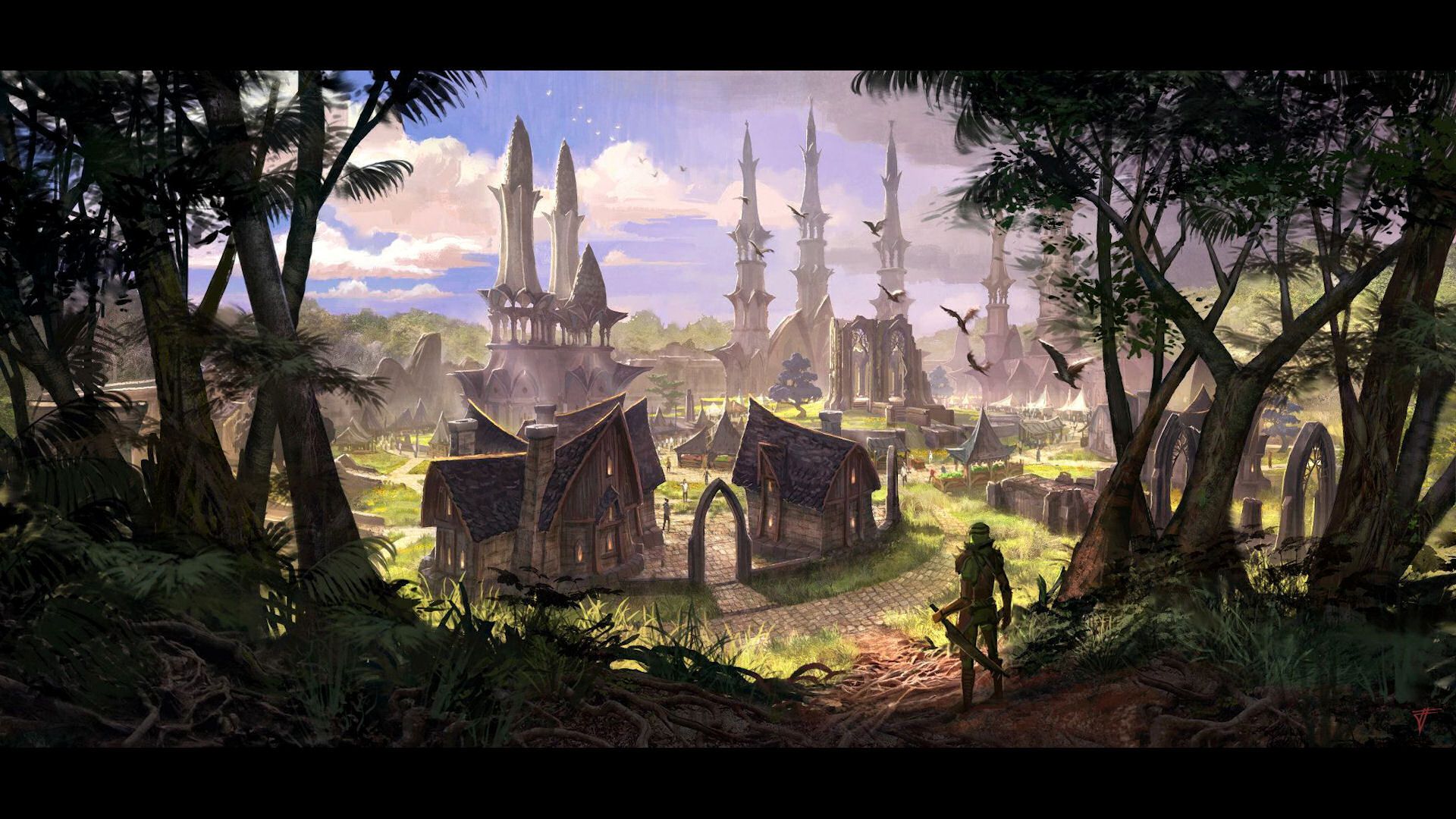 Elder Scrolls Online Valenwood - HD Wallpaper 