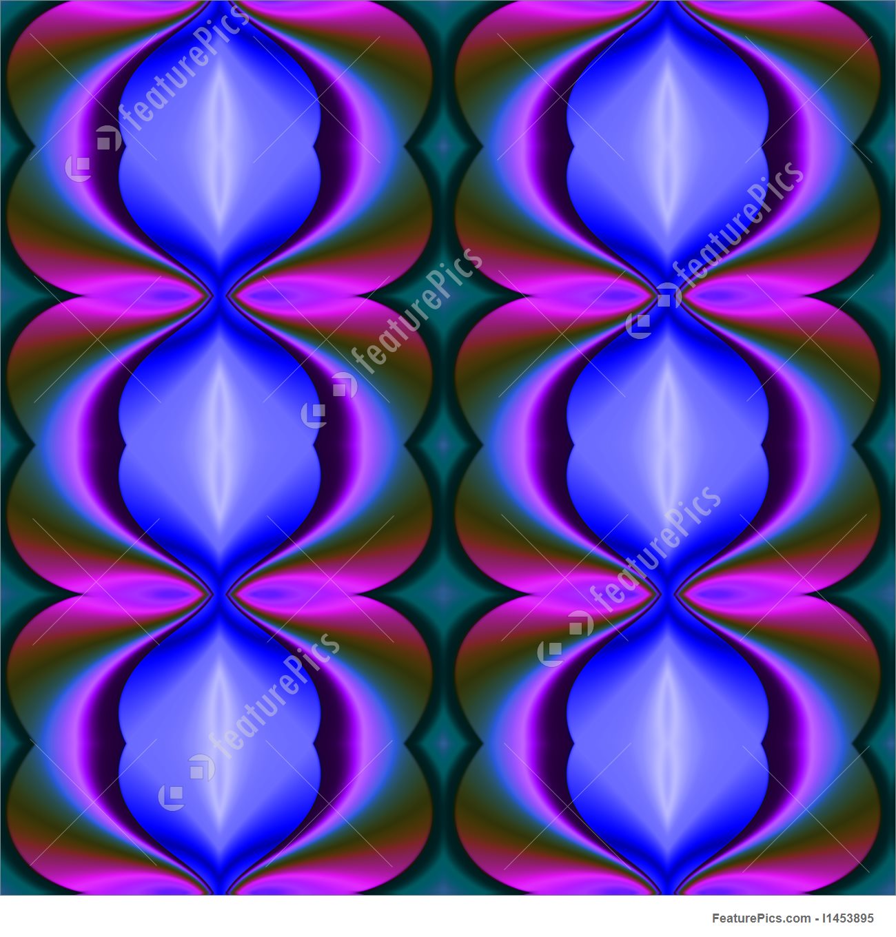 Abstract Fractal Image Resembling 3d Neon Wallpaper - Kaleidoscope - HD Wallpaper 