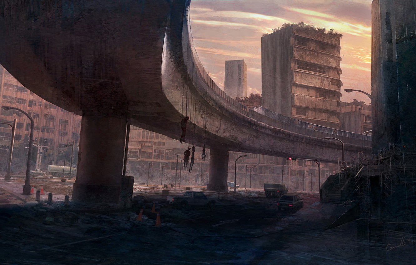 Photo Wallpaper The City, Death, Destruction, Cartel - Commercial Building - HD Wallpaper 