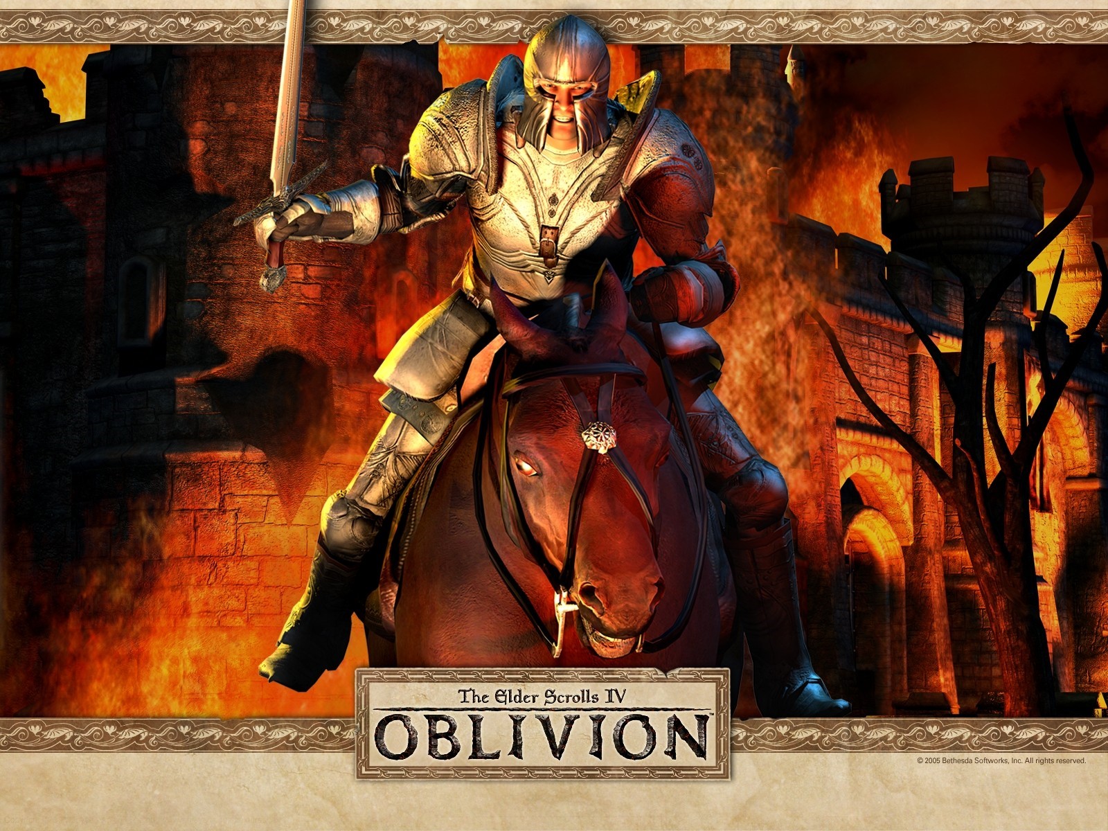 Elder Scrolls Iv Oblivion Hero Of Kvatch 1600x1200 Wallpaper teahub.io