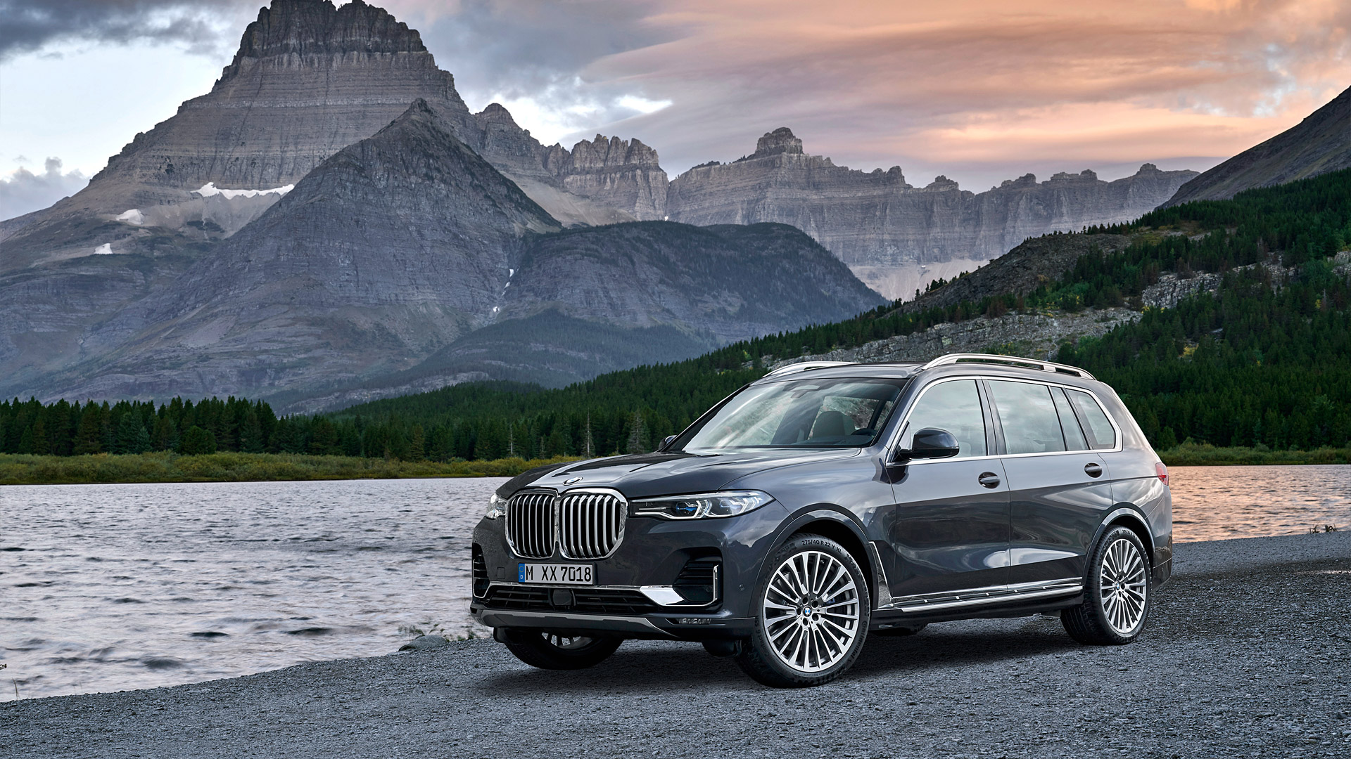 Swiftcurrent Lake - HD Wallpaper 