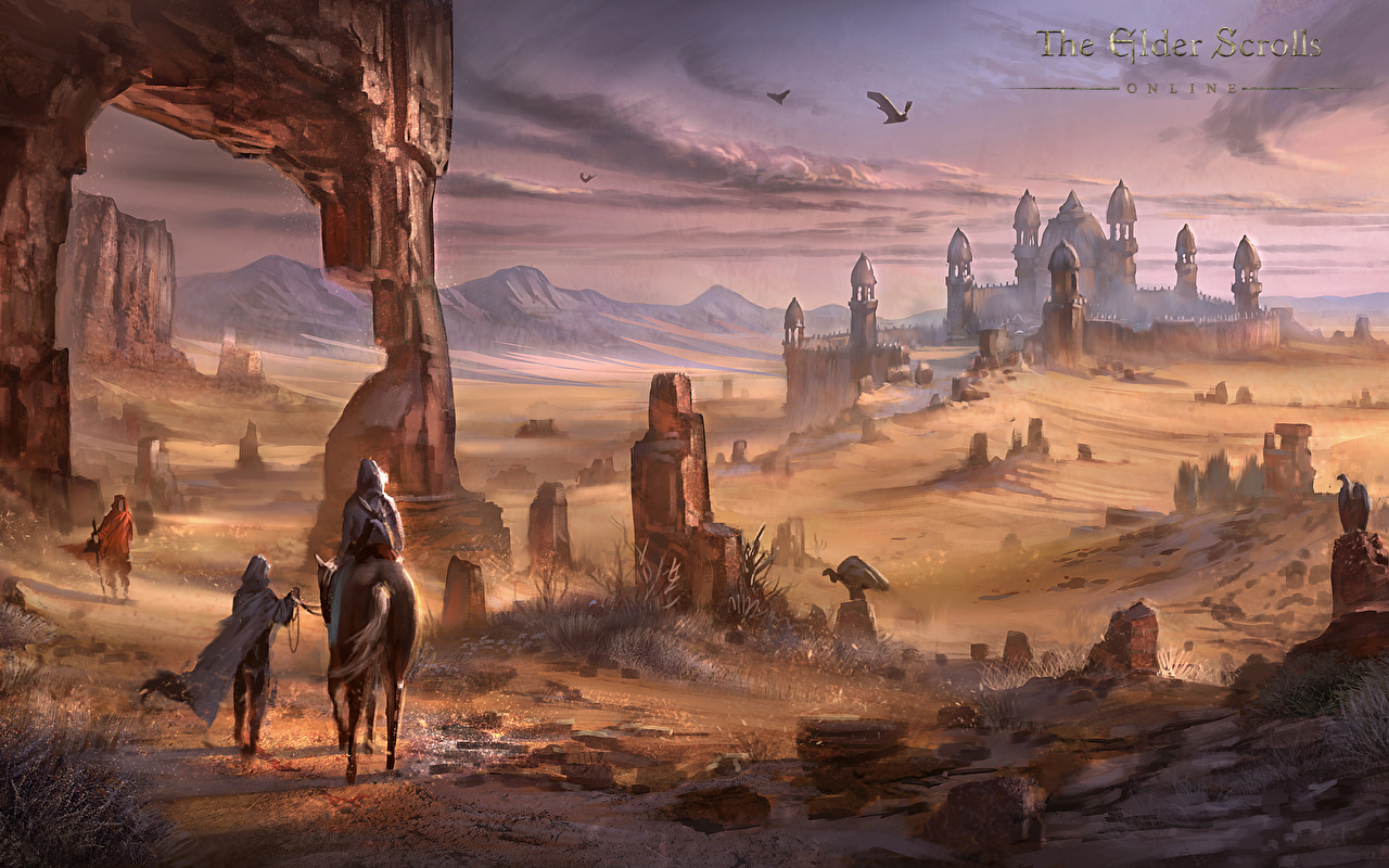 Elder Scrolls Elsweyr Concept Art - HD Wallpaper 