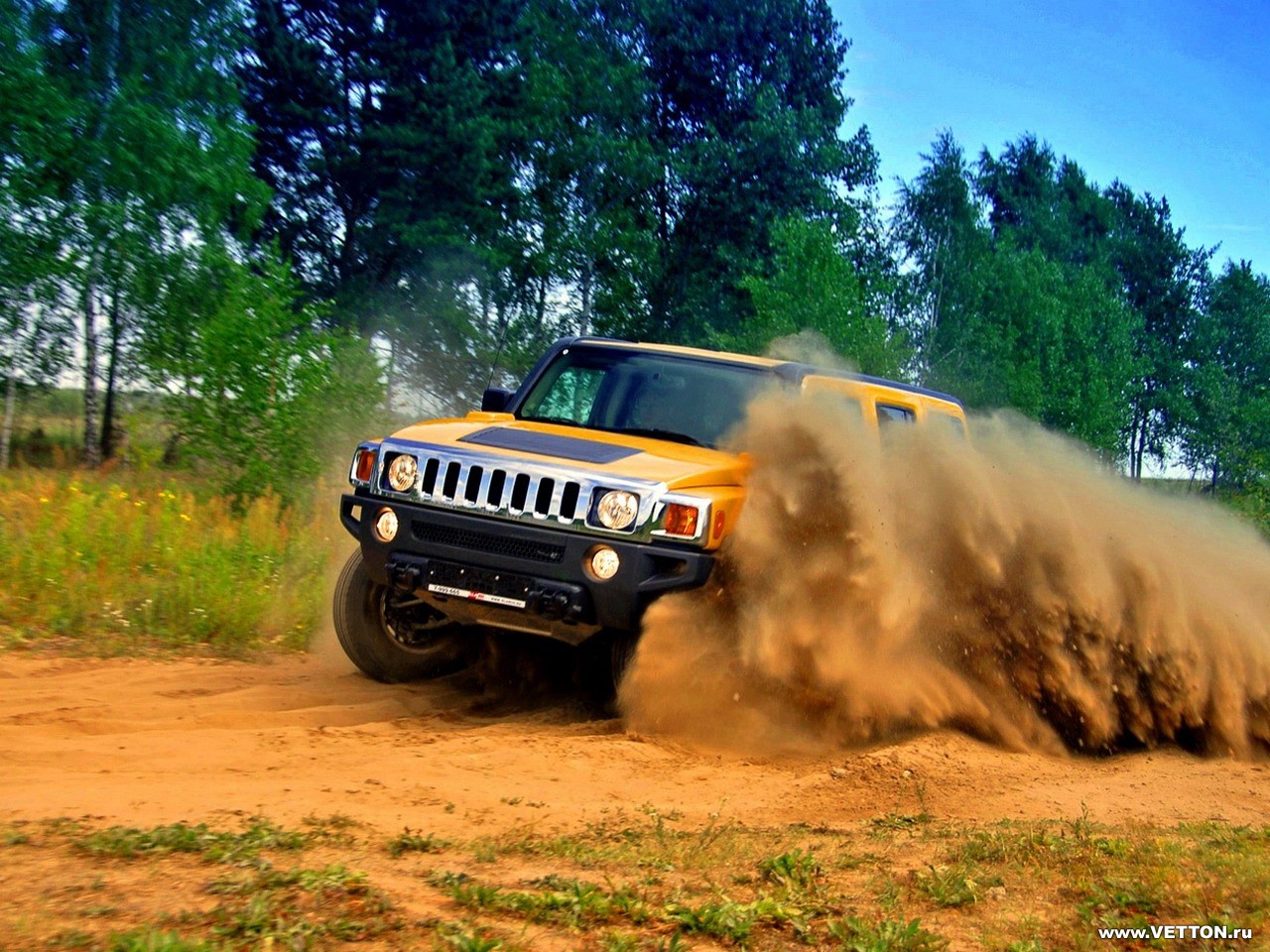 Hummer Wallpaper And Background Image Id451664 - Car Wallpaper For Pc - HD Wallpaper 