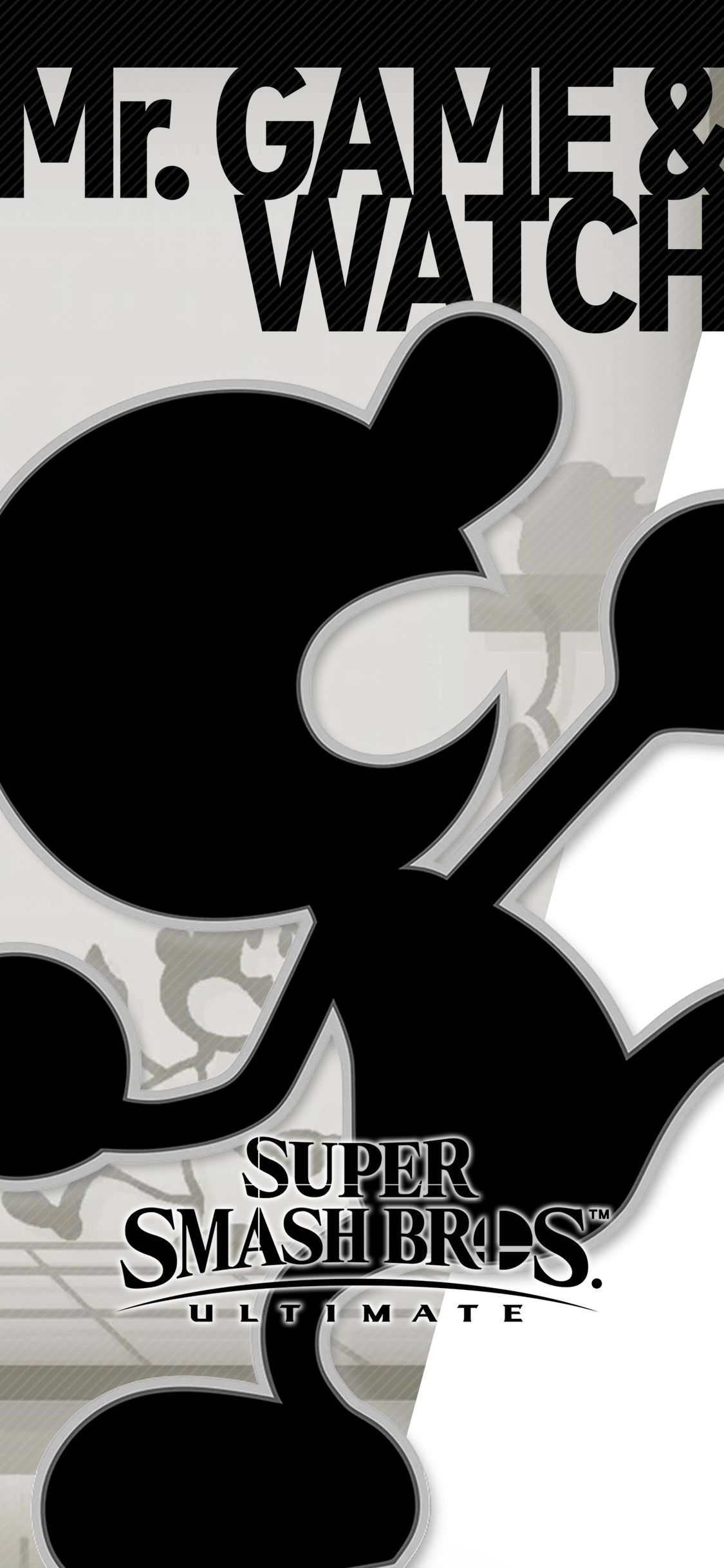 Mr Game And Watch Background - HD Wallpaper 