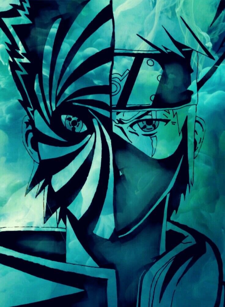 Hatake Kakashi Dan Obito - HD Wallpaper 