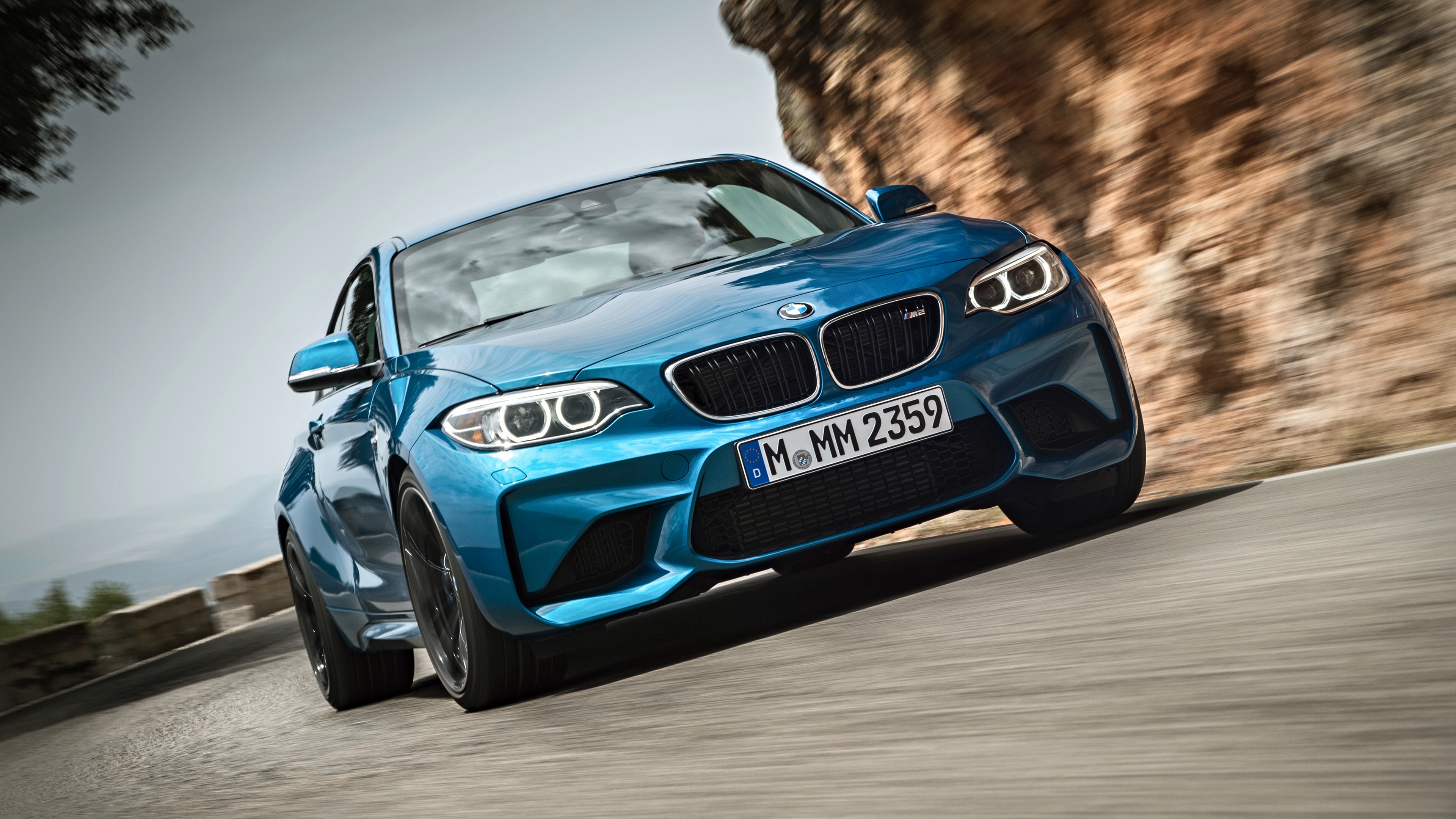 Wallpaper Bmw, M2, Front View - Bmw M2 - HD Wallpaper 