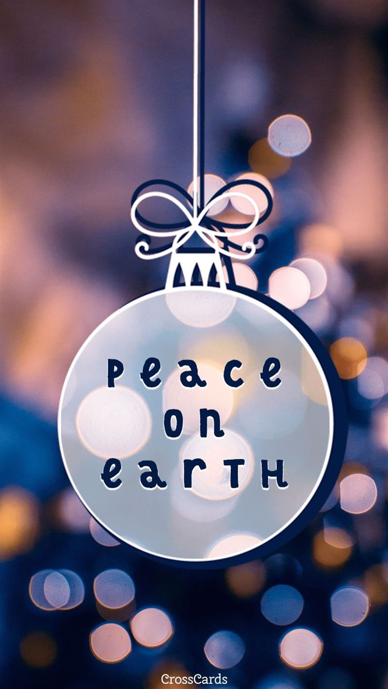 Peace On Earth Mobile Phone Wallpaper - Download For Phone - HD Wallpaper 