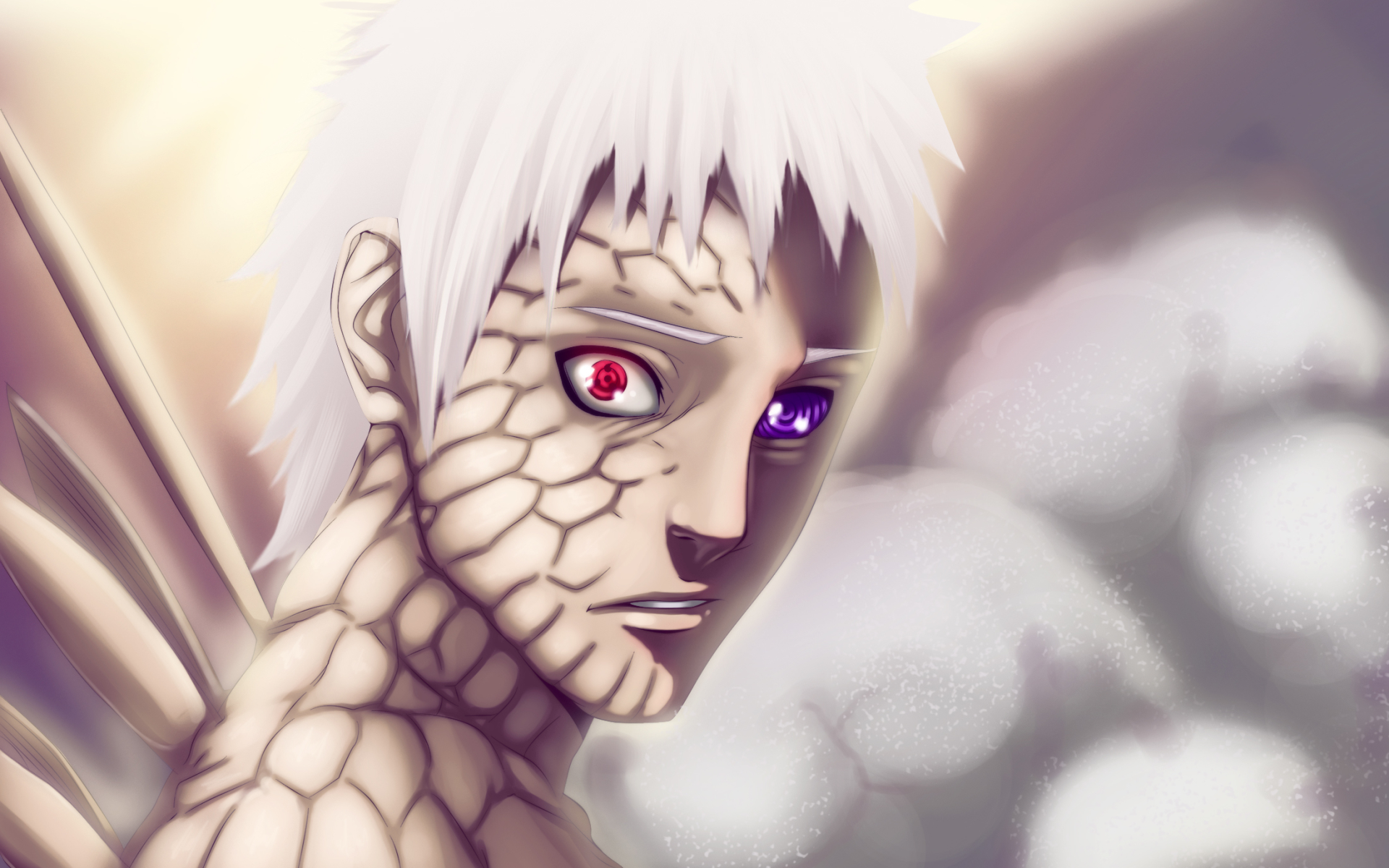 Uchiha Obito, Heterochromia, Sharingan, Manga, Naruto, - Obito Fond D Écran - HD Wallpaper 