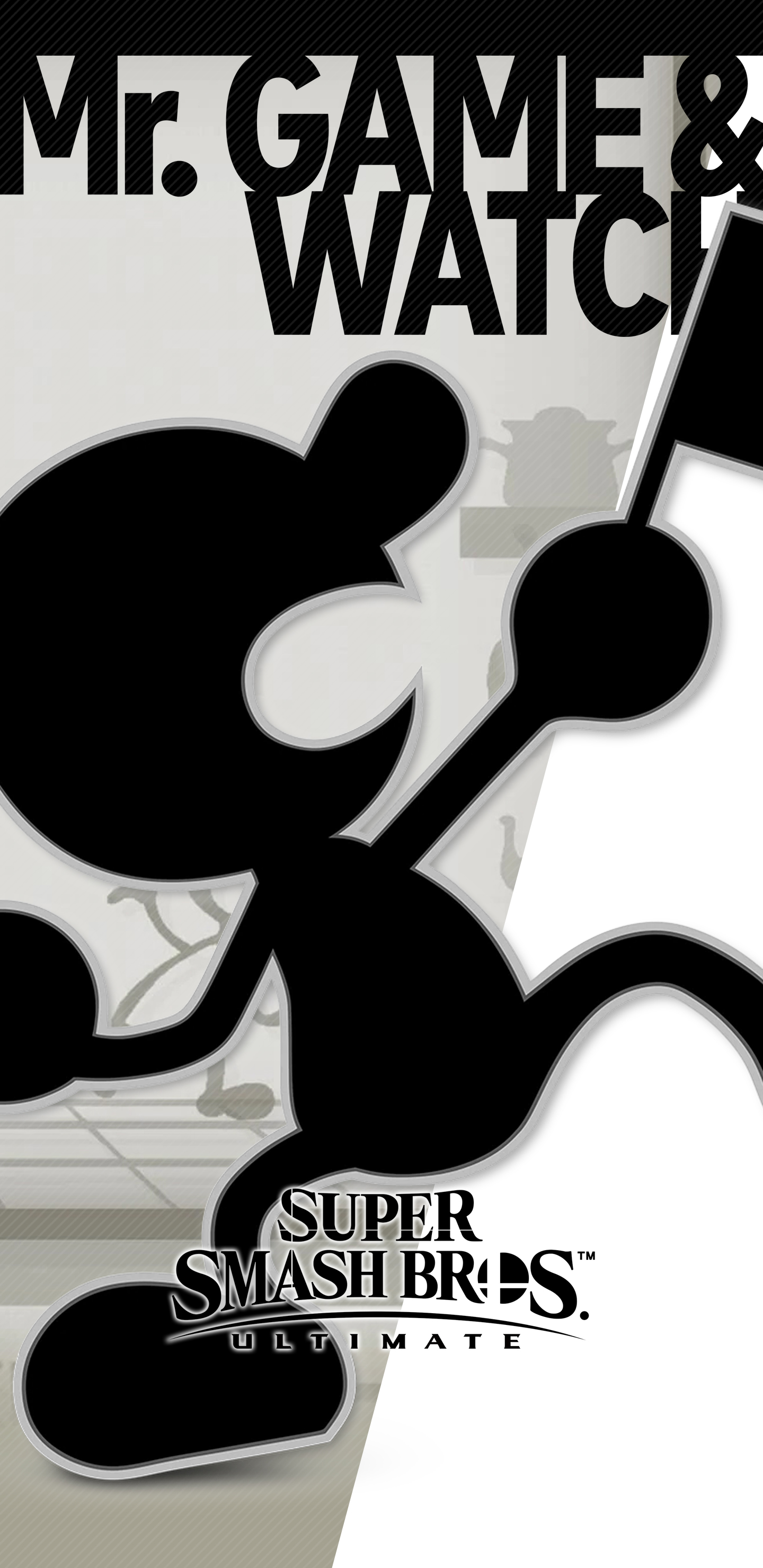 Mr Game And Watch Smash Ultimate - HD Wallpaper 