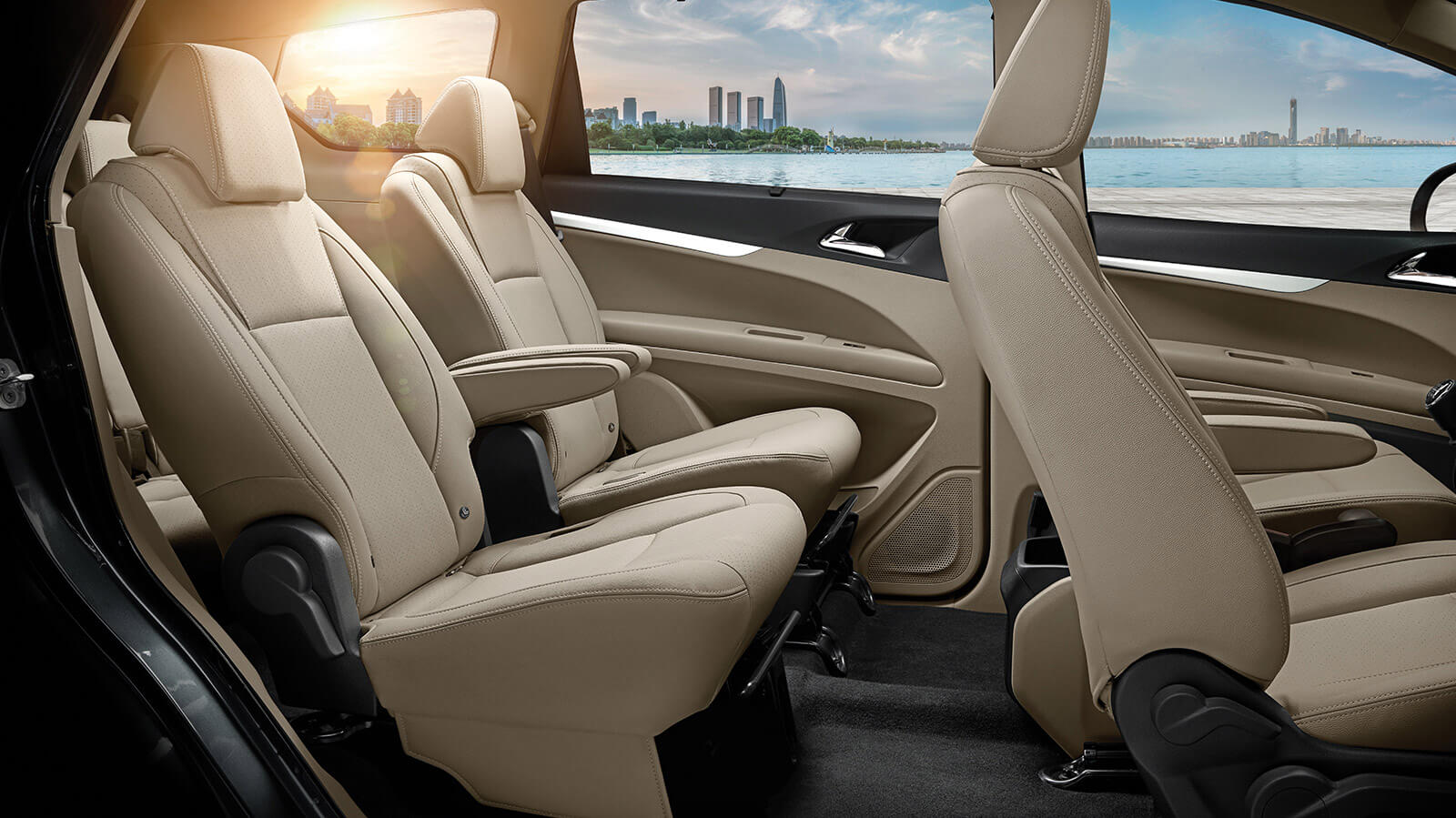 Interior Mahindra Marazzo M2 7 Seater - HD Wallpaper 