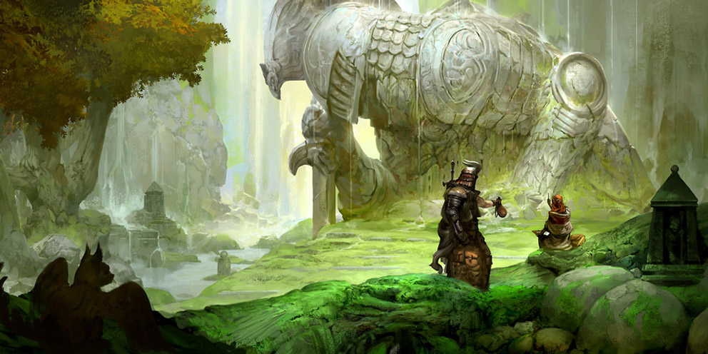Dark Souls Concept Art World - HD Wallpaper 