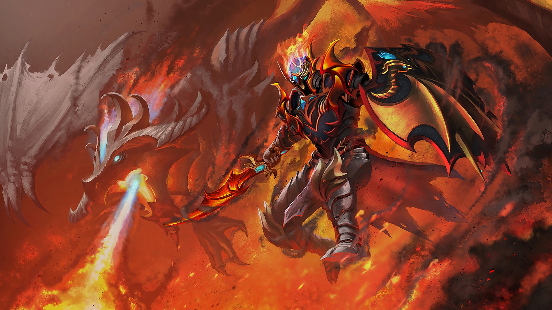 Epic Anime Wallpapers Wallpaper - Dragon Knight 3 Star Underlords - HD Wallpaper 