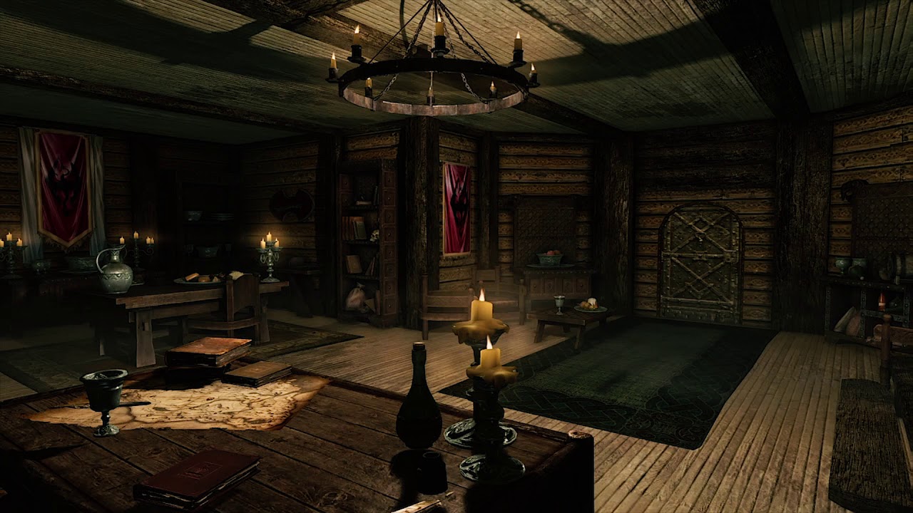 Room Skyrim Ship - HD Wallpaper 