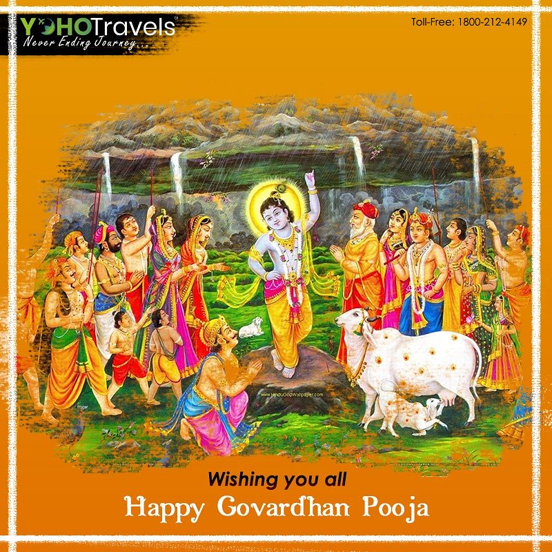 Govardhan Puja Date 2019 - HD Wallpaper 