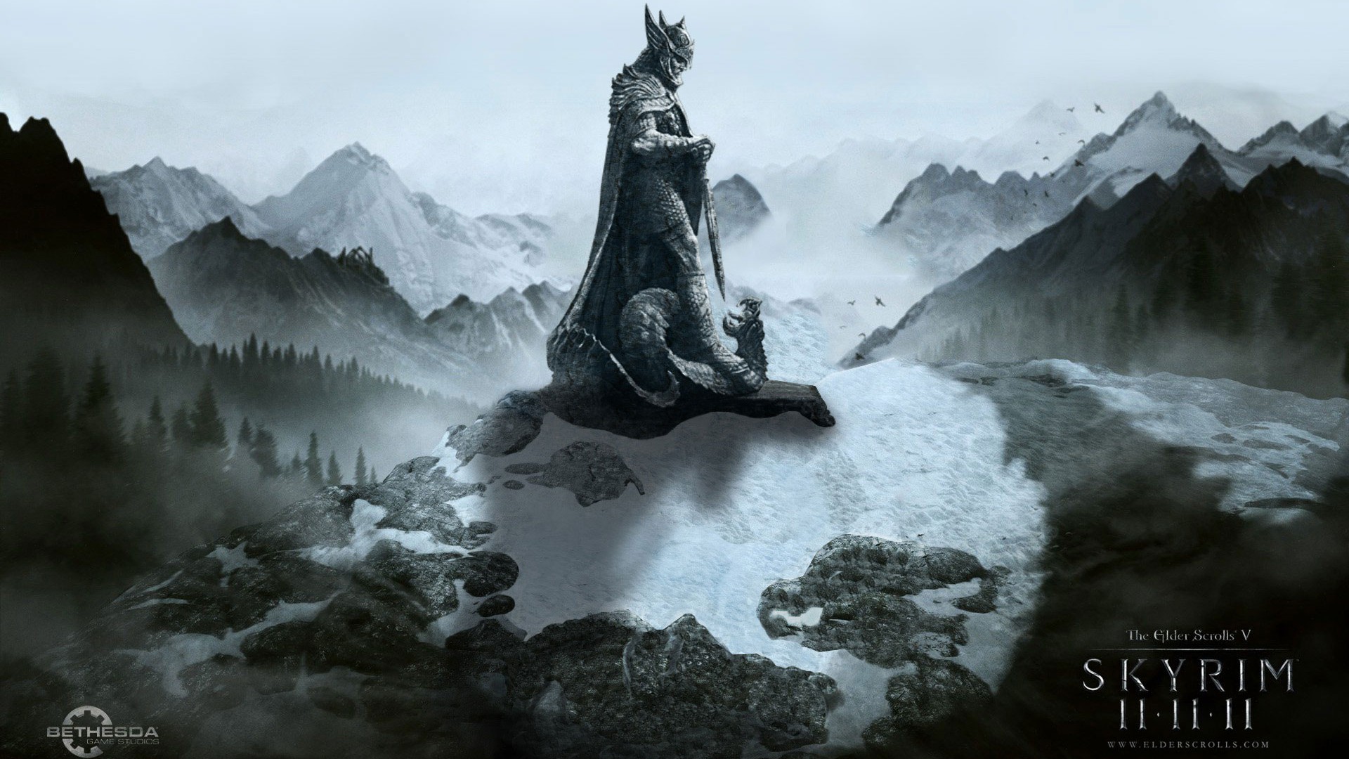 Elder Scrolls Skyrim Art - HD Wallpaper 