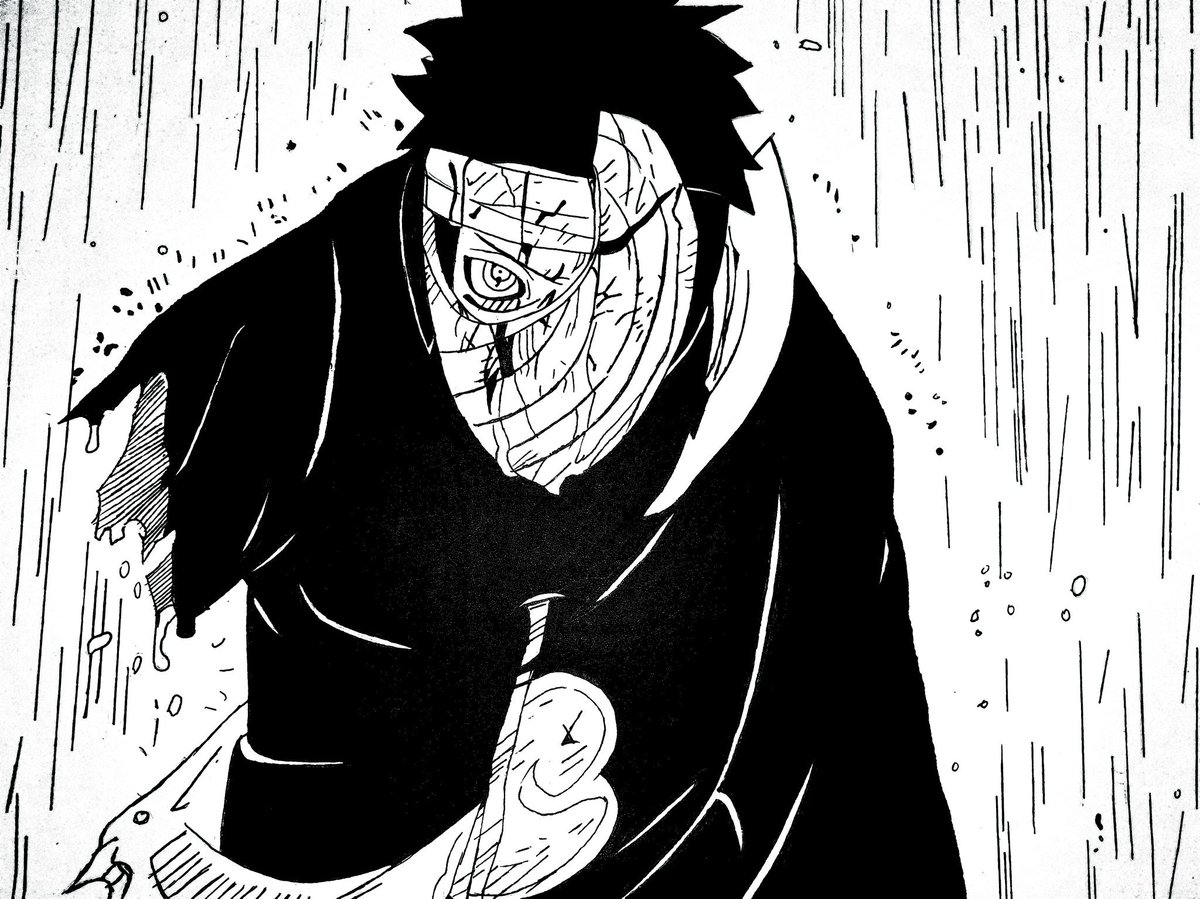 Obito Uchiha Manga - HD Wallpaper 