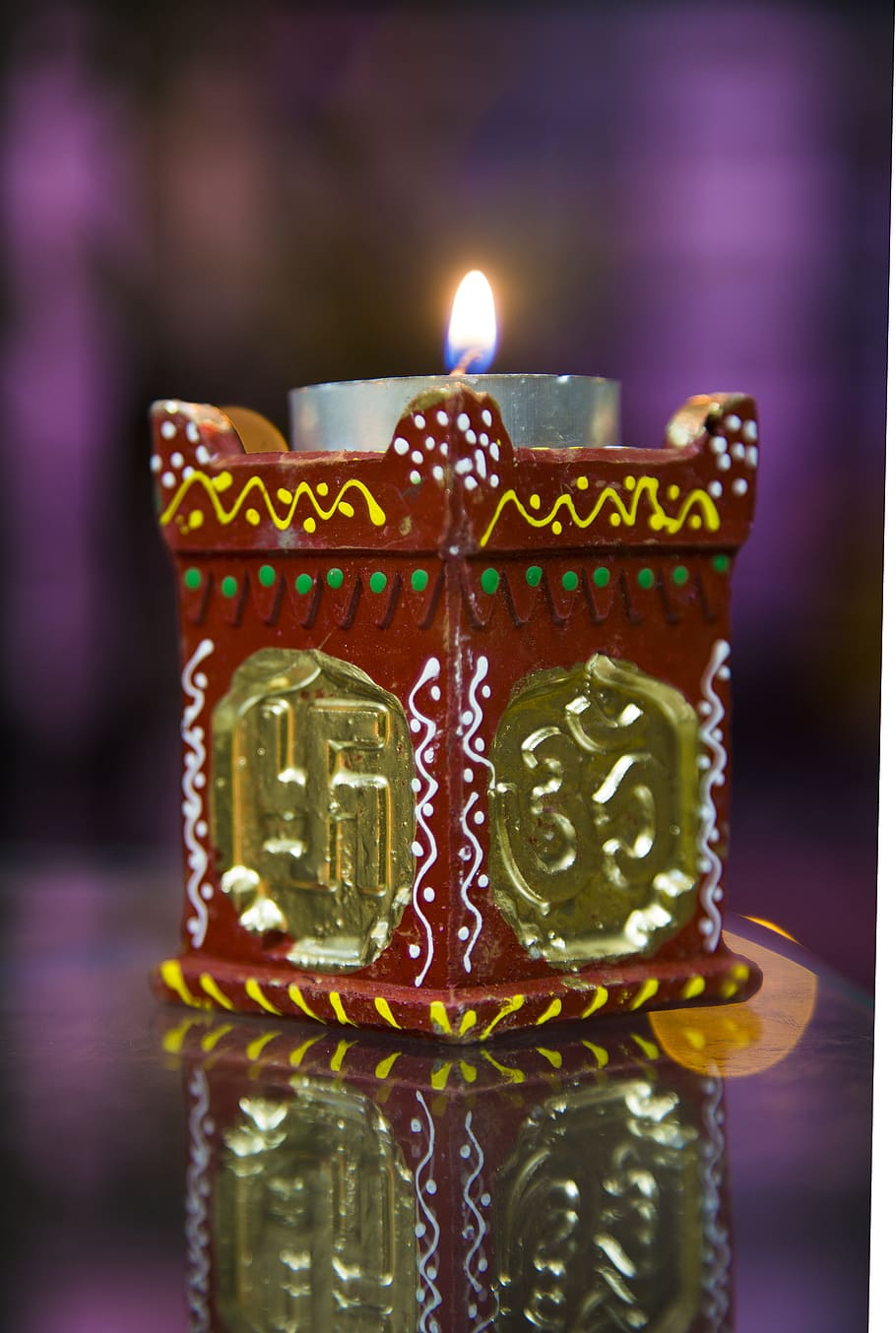 Diwali, Deepavali, Festival, Lamp, Pooja, Puja, Burning, - Birthday Candle - HD Wallpaper 