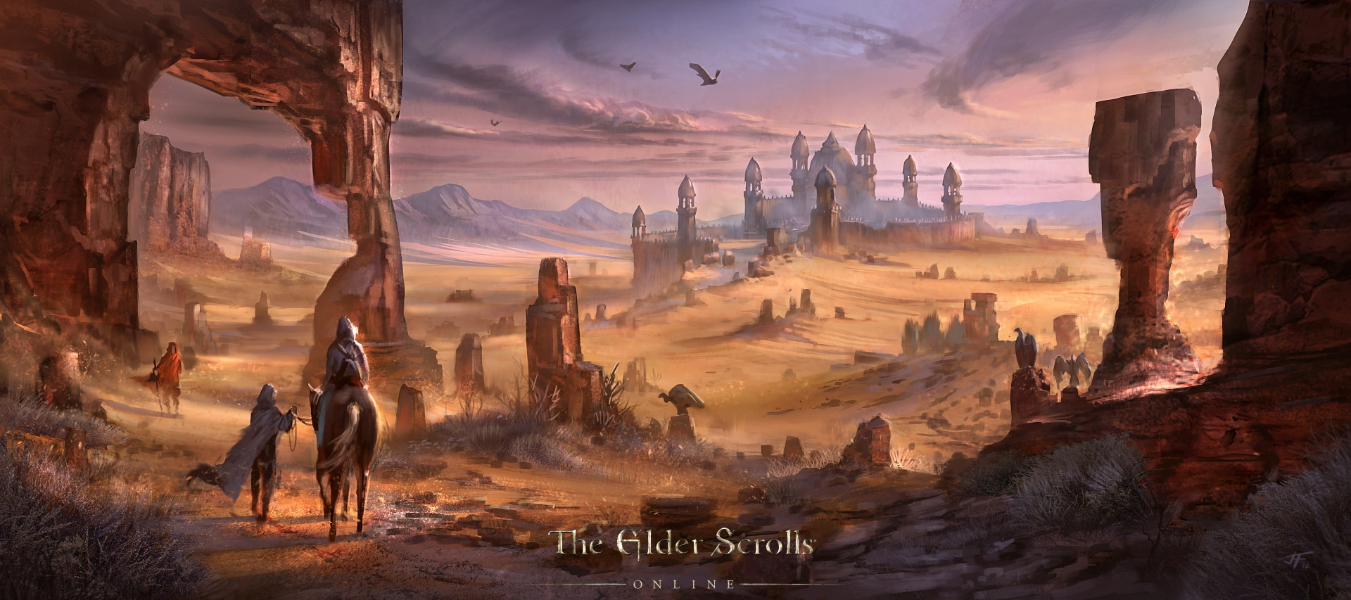Elder Scrolls Elsweyr Concept Art - HD Wallpaper 