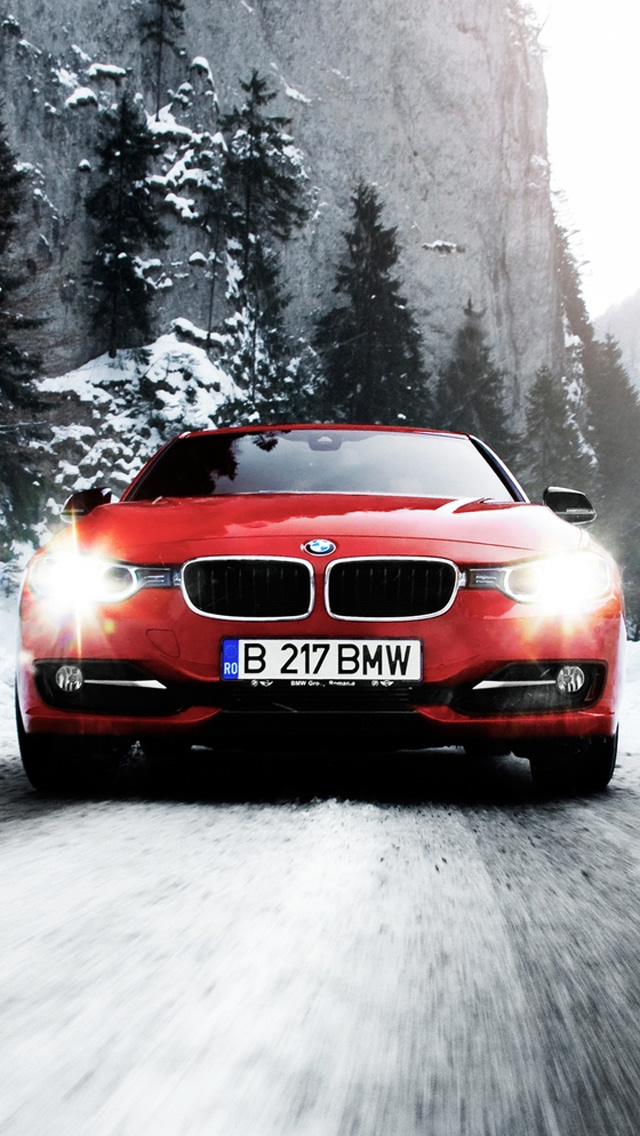 Bmw 4 Iphone Wallpaper - Merry Christmas Bmw - HD Wallpaper 