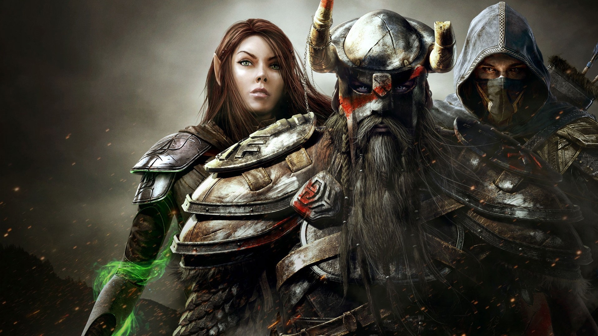 The Elder Scrolls Online, Artwork, Armor, Elf - HD Wallpaper 