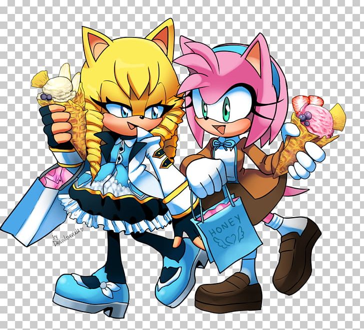 Amy Rose Tails Sonic The Hedgehog Knuckles The Echidna - Sonic Honey And Tails - HD Wallpaper 