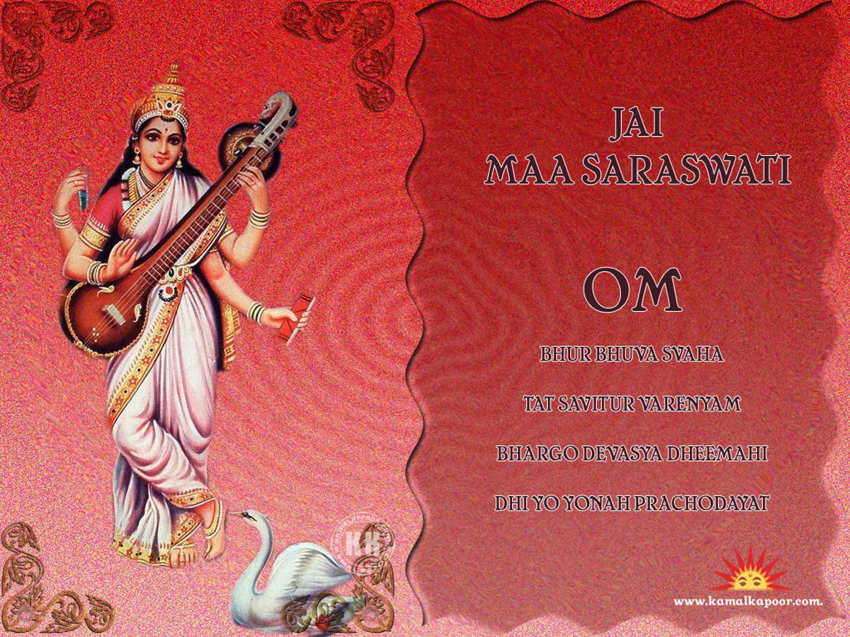 Background Of Saraswati Puja - HD Wallpaper 