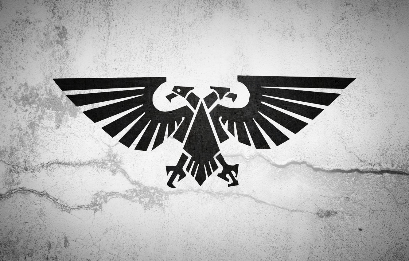 Photo Wallpaper Aquila, Warhammer, Warhammer 40 000, - Imperial Aquila - HD Wallpaper 