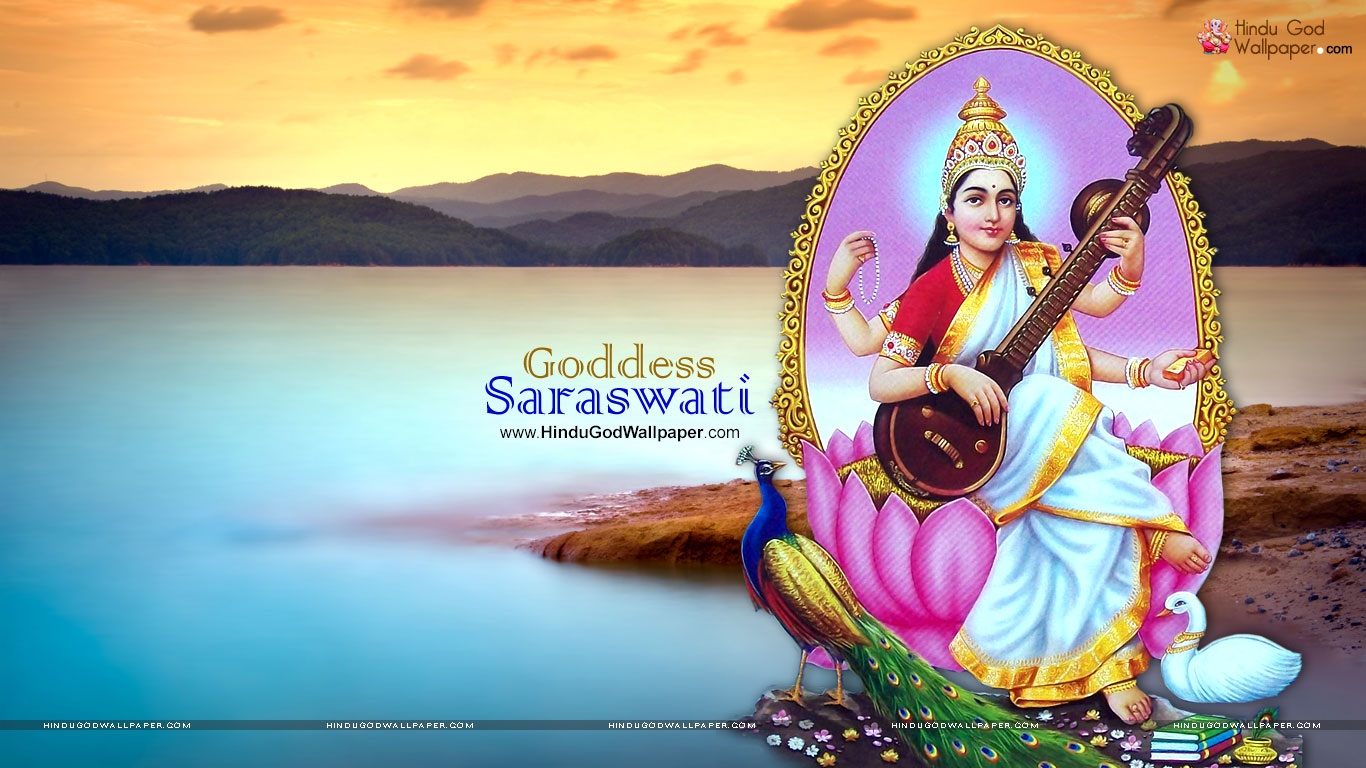 May The Occasion Of Saraswati Puja, Bring The Wealth - Happy Maha Navami Wishes - HD Wallpaper 