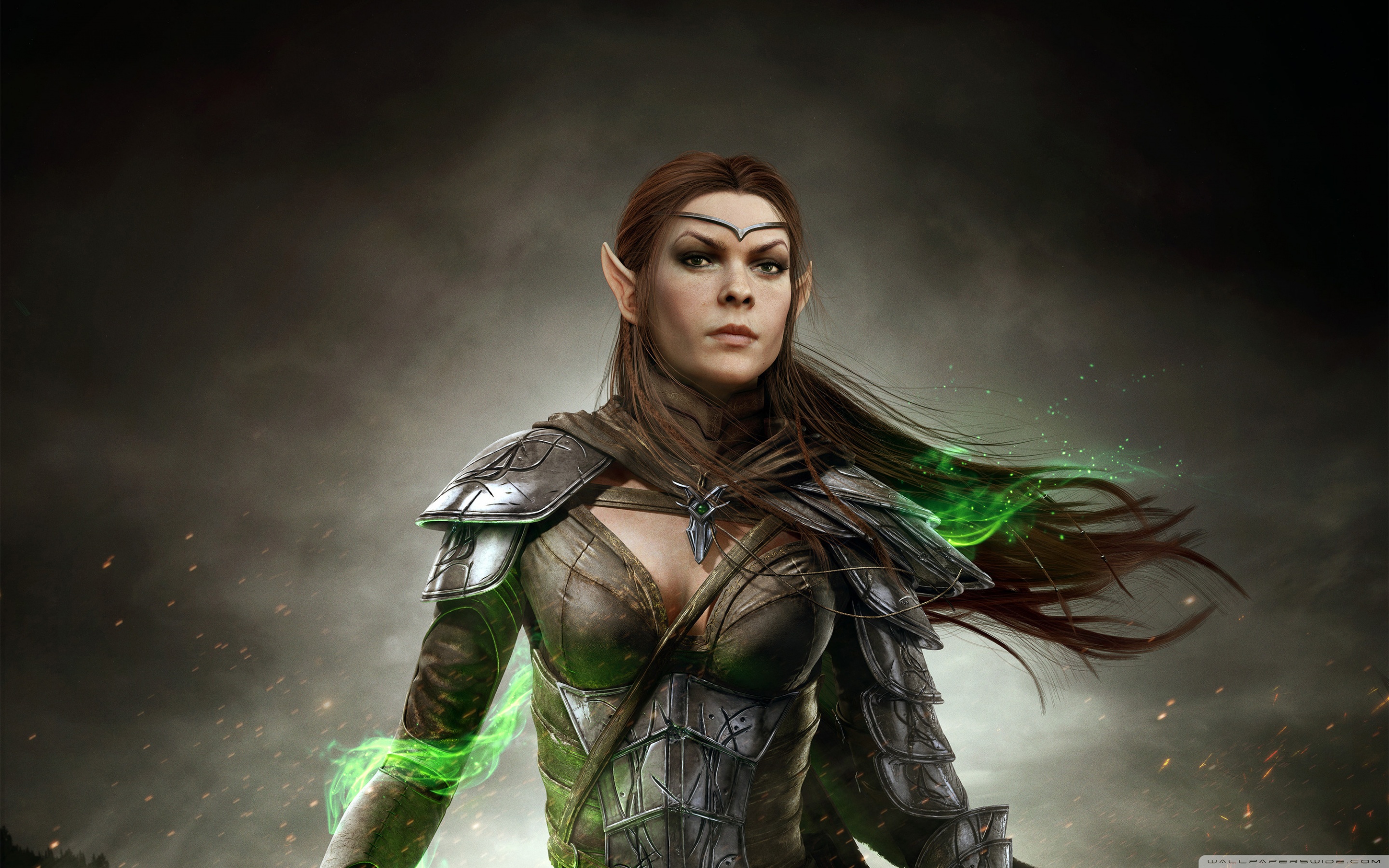 Elder Scrolls Online Wallpaper Elf - HD Wallpaper 