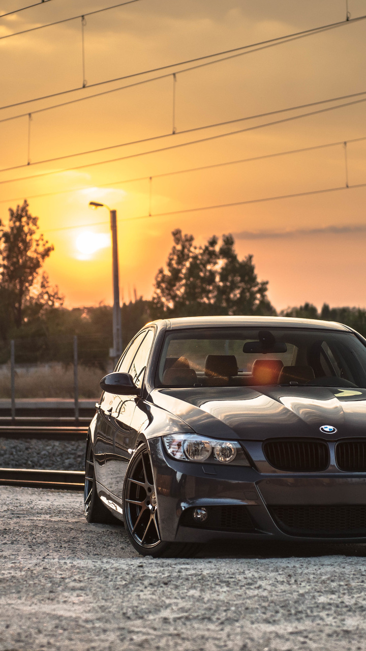 Disks, Tuning, Deep Concave, Sunset, Bmw, Bmw, E90, - HD Wallpaper 