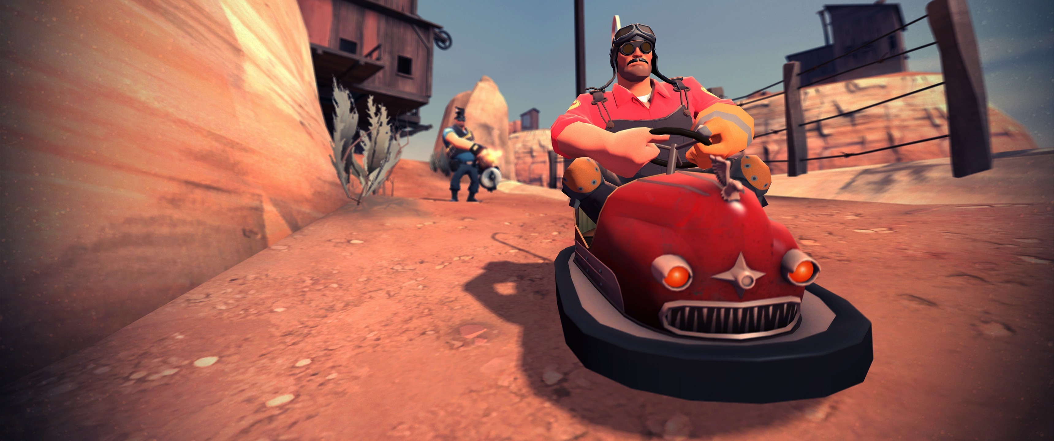 Team Fortress 2 Engineer And Heavy 3440x1440 Wallpaper Teahub Io